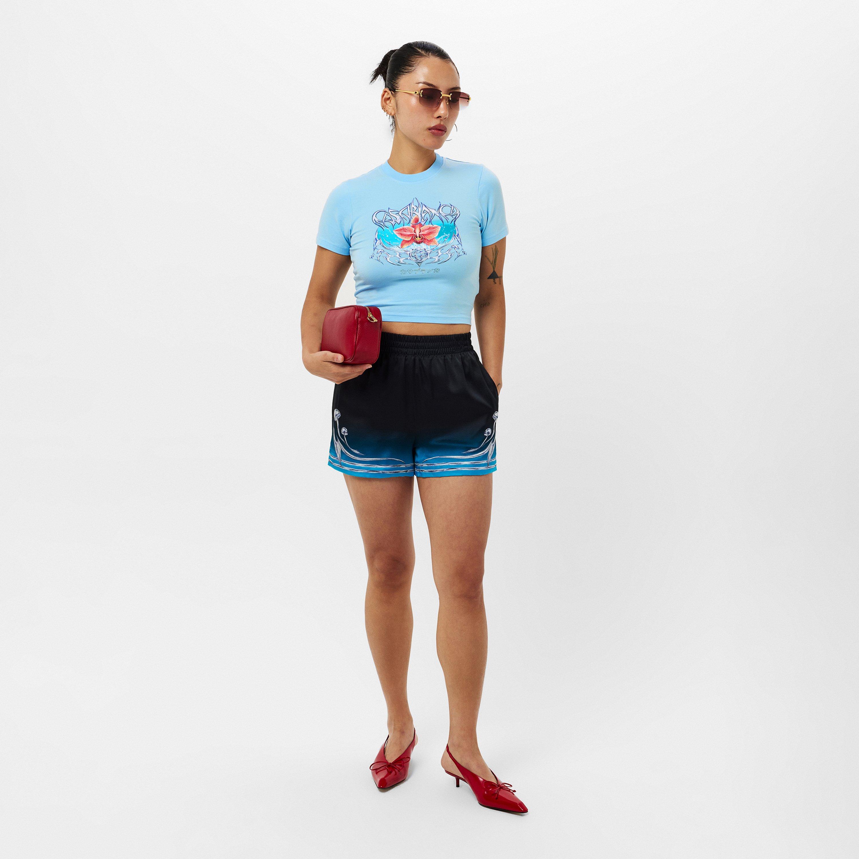 Blade Fitted Cropped Baby Tee