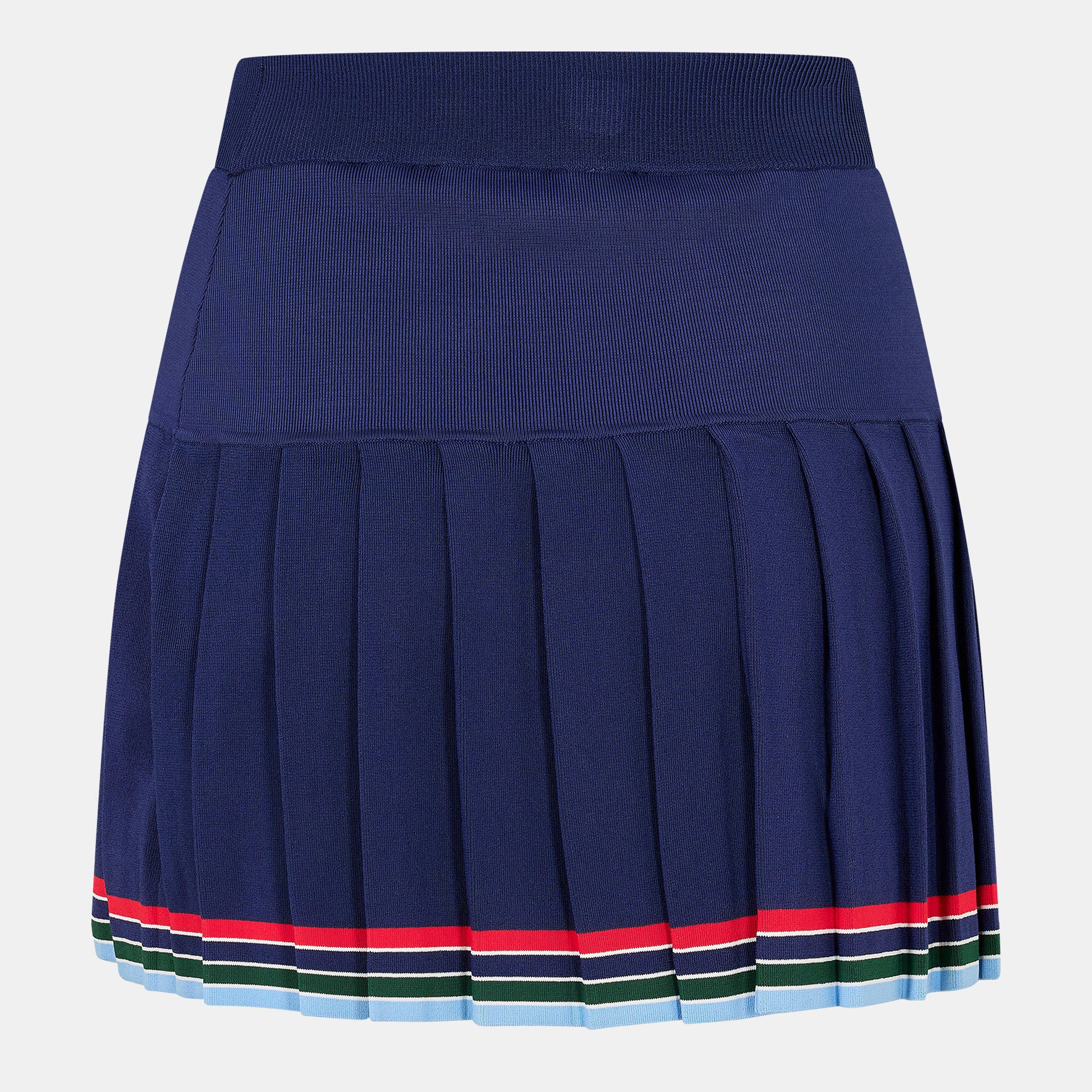 Baseball High Waisted Mini Skirt