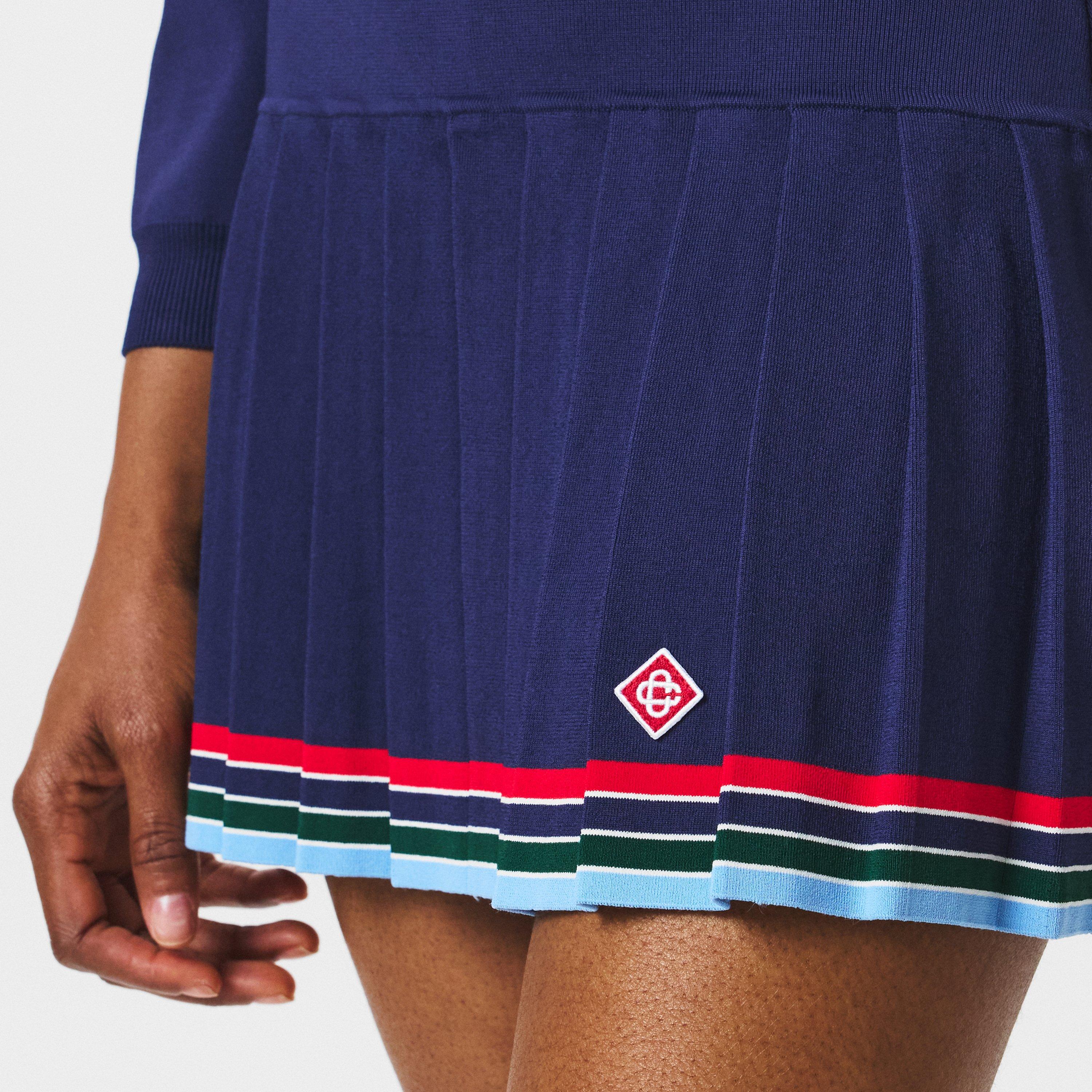 Baseball High Waisted Mini Skirt