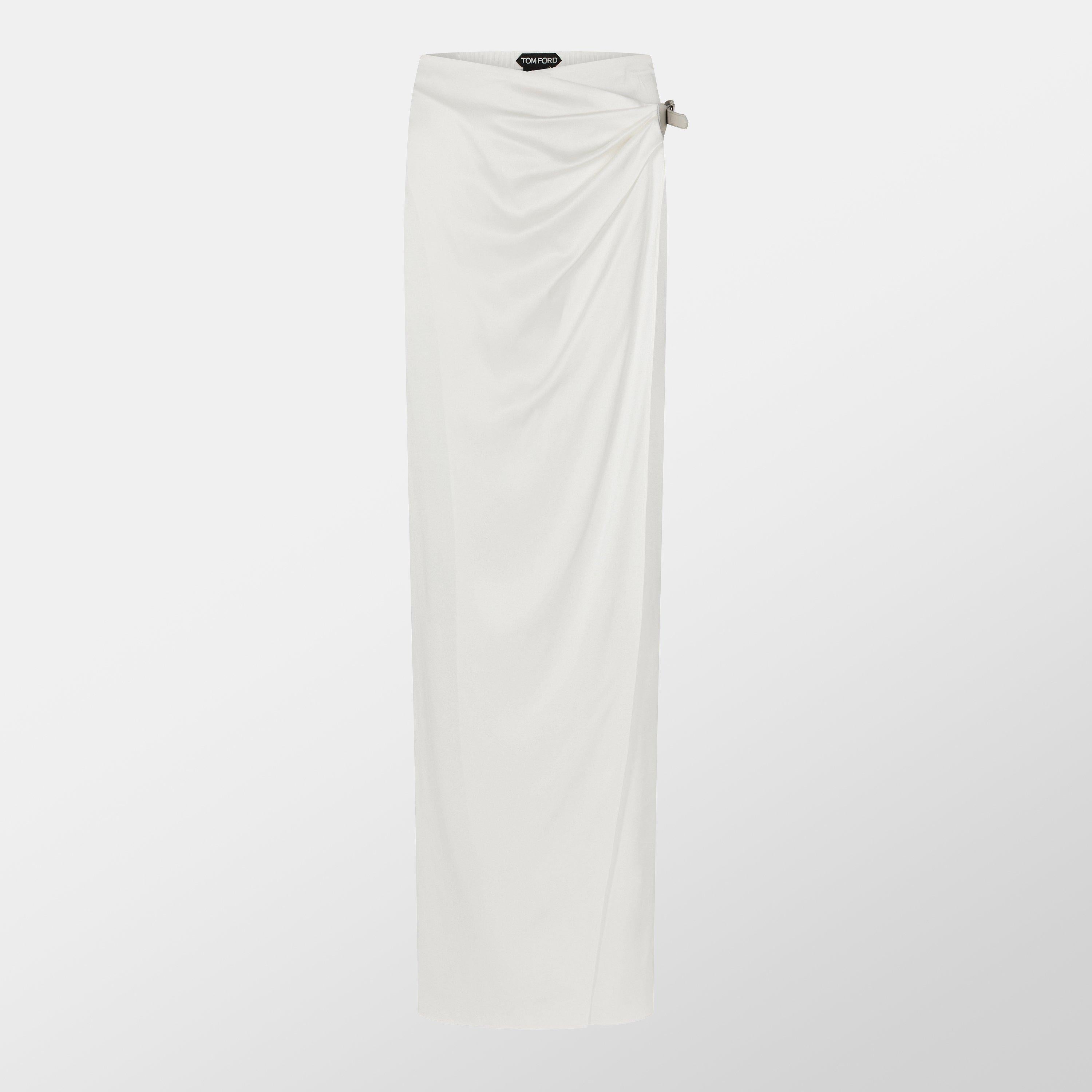 Silk Maxi Skirt