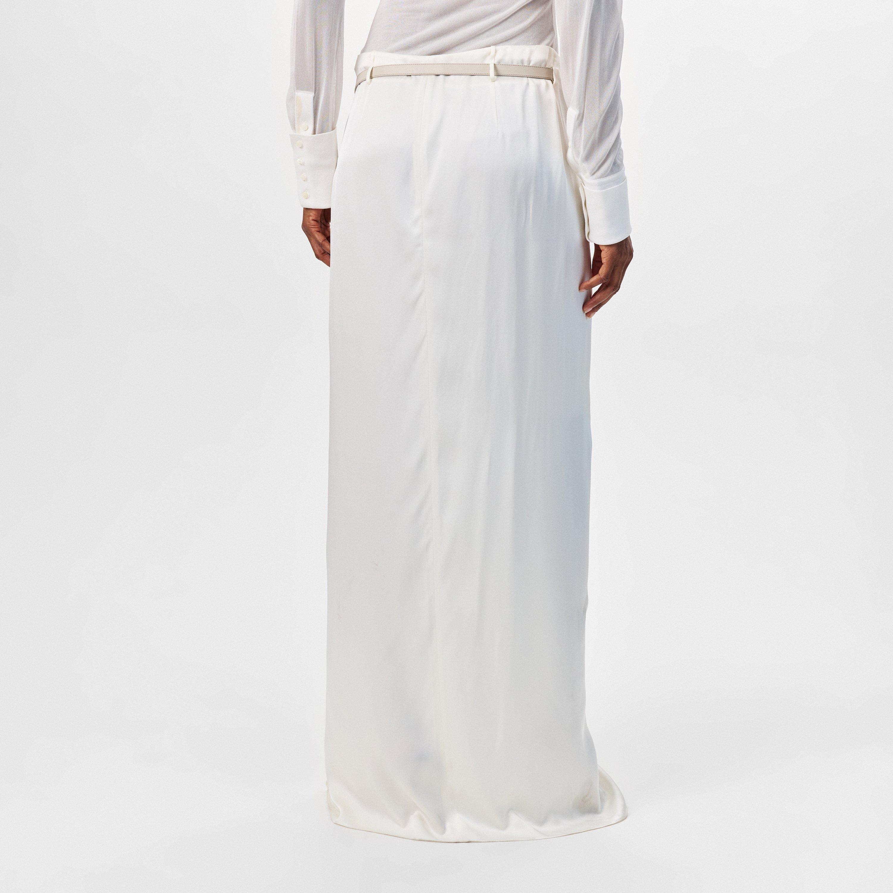 Silk Maxi Skirt