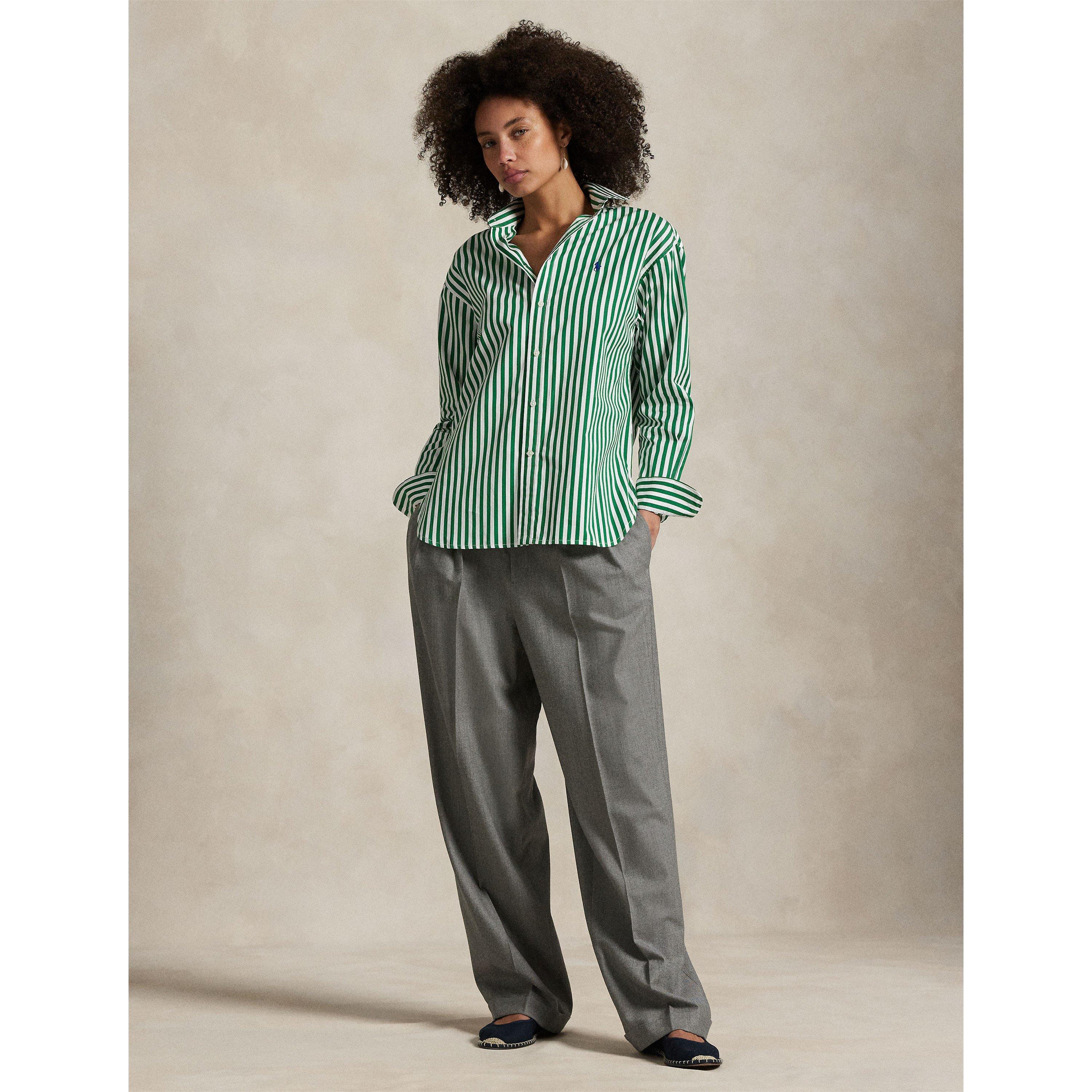 Stripe Long Sleeve Patterned Shirt