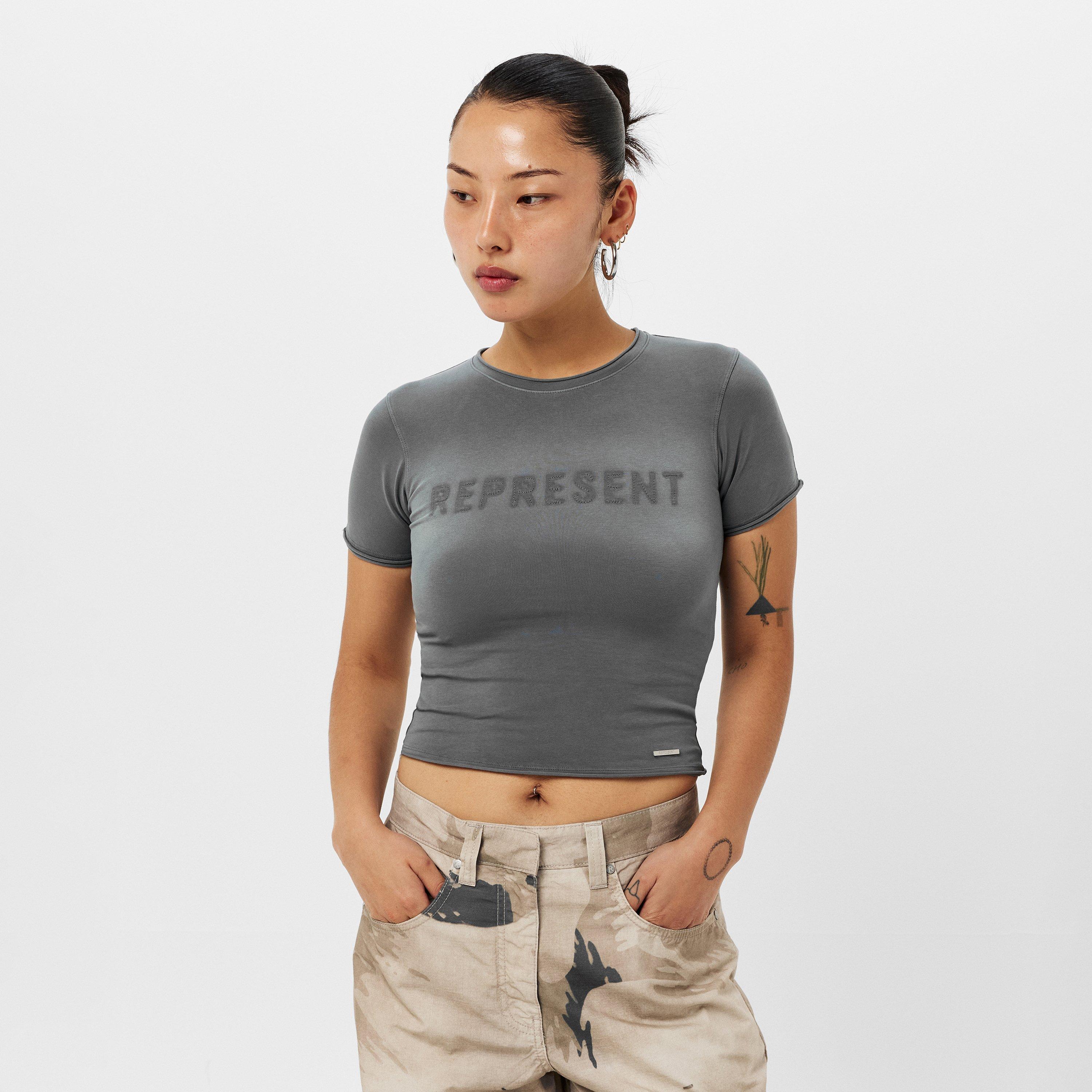 Cropped Fitted Baby Tee
