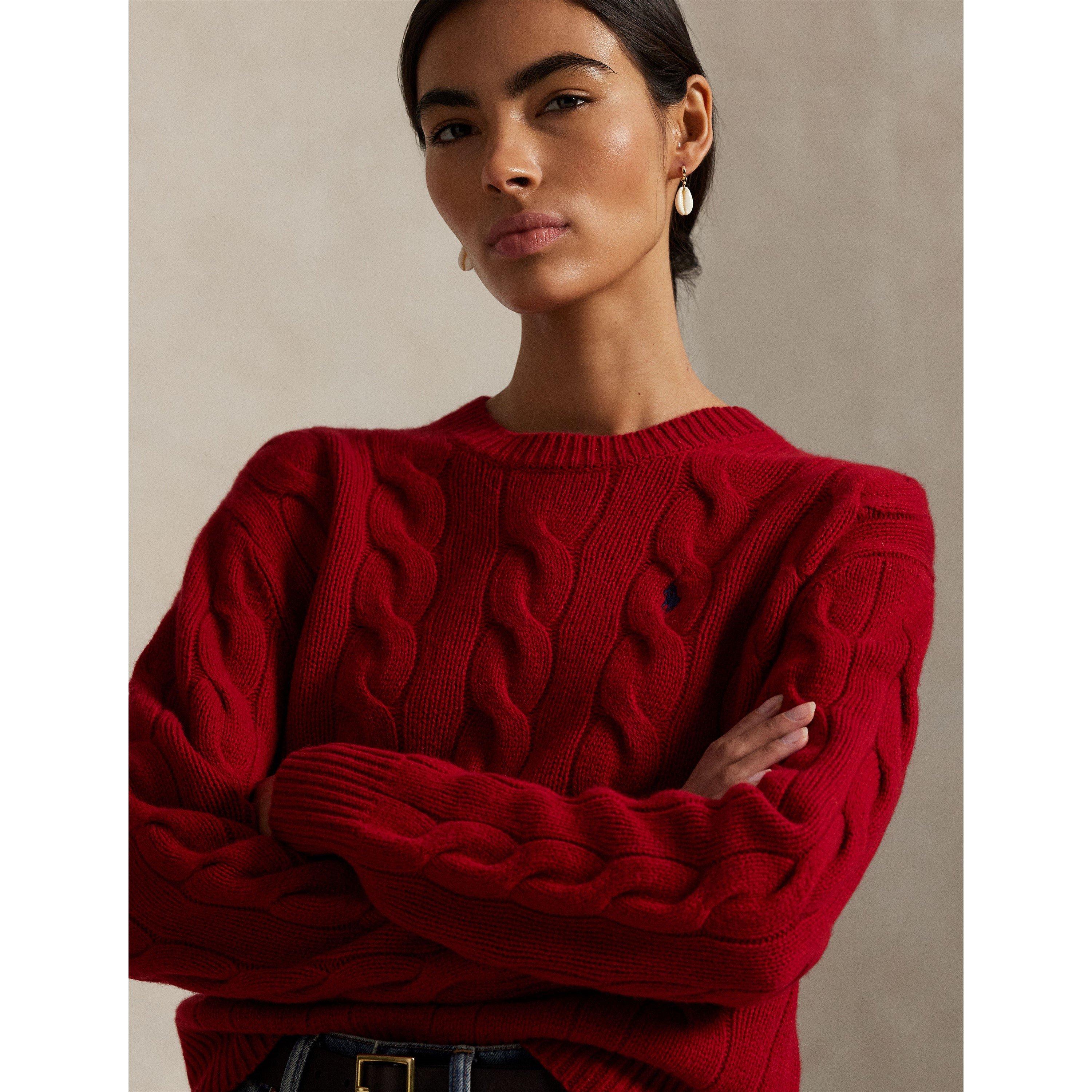 Cable Crew Neck Jumper