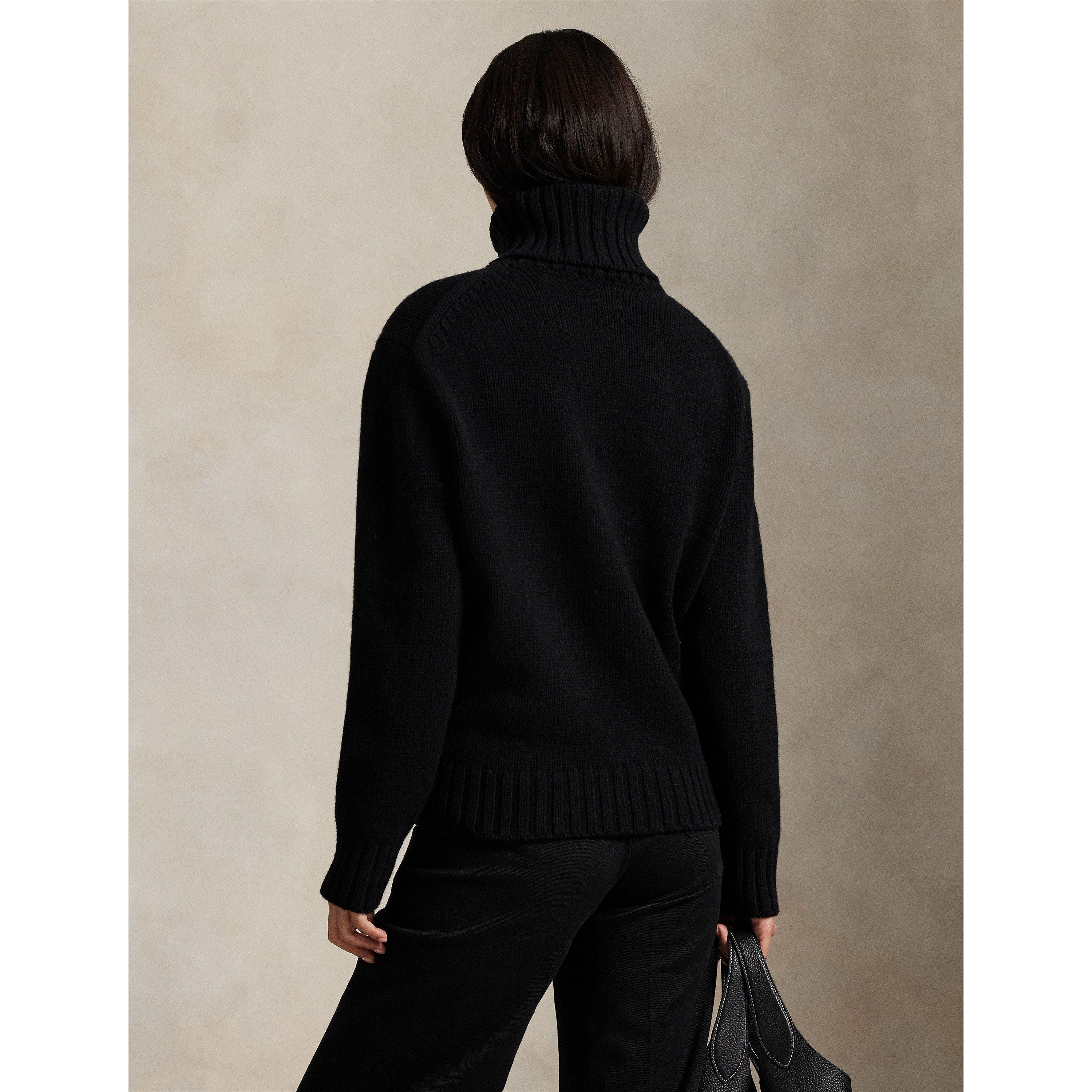 Pony Knitted Crew Neck Jumper