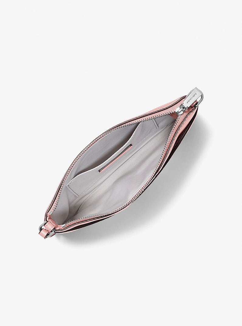 Jet Set Medium Pebbled Leather Convertible Wristlet