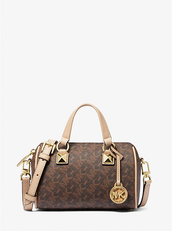 Michael Kors Grayson Small Empire Signature Logo Duffel Crossbody Bag - Bags | Shop From The Mirage