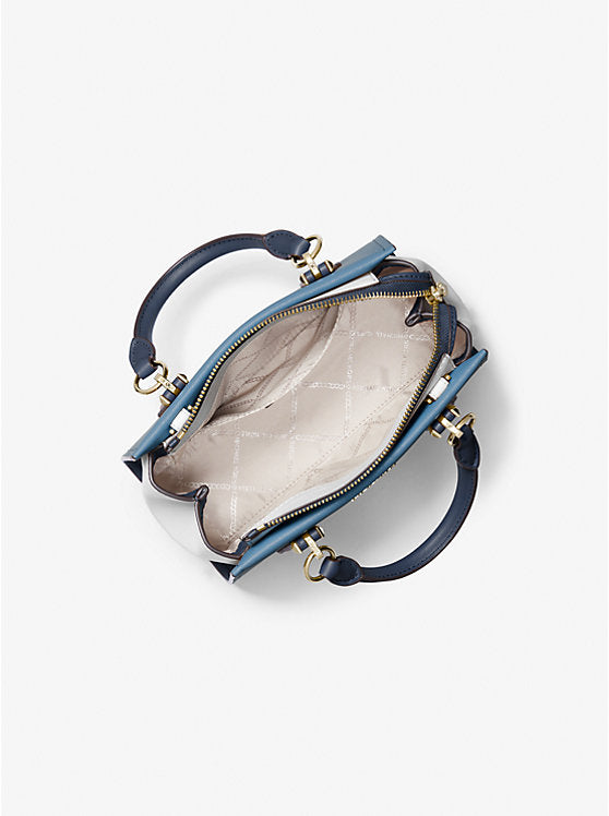 Michael Kors Marilyn Small Color-Block Saffiano Leather Crossbody Bag - Bags | Shop From The Mirage