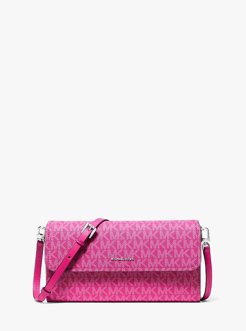 Jet Set Small Signature Logo Convertible Crossbody Bag