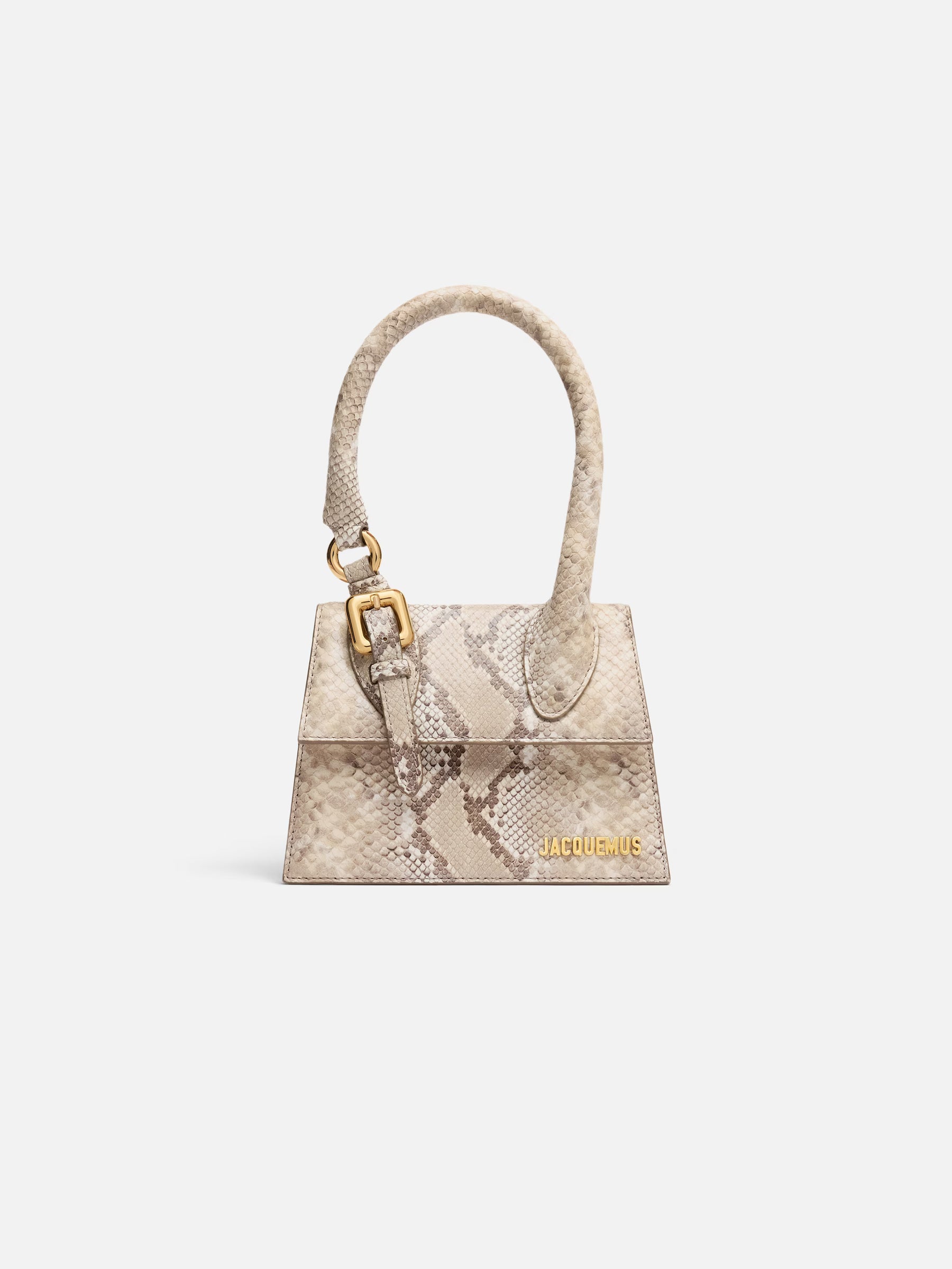 The medium Chiquito with buckle Signature buckled handbag.