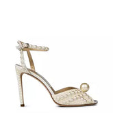 Jimmy Choo Women's Pearl Sacora 100 Heels