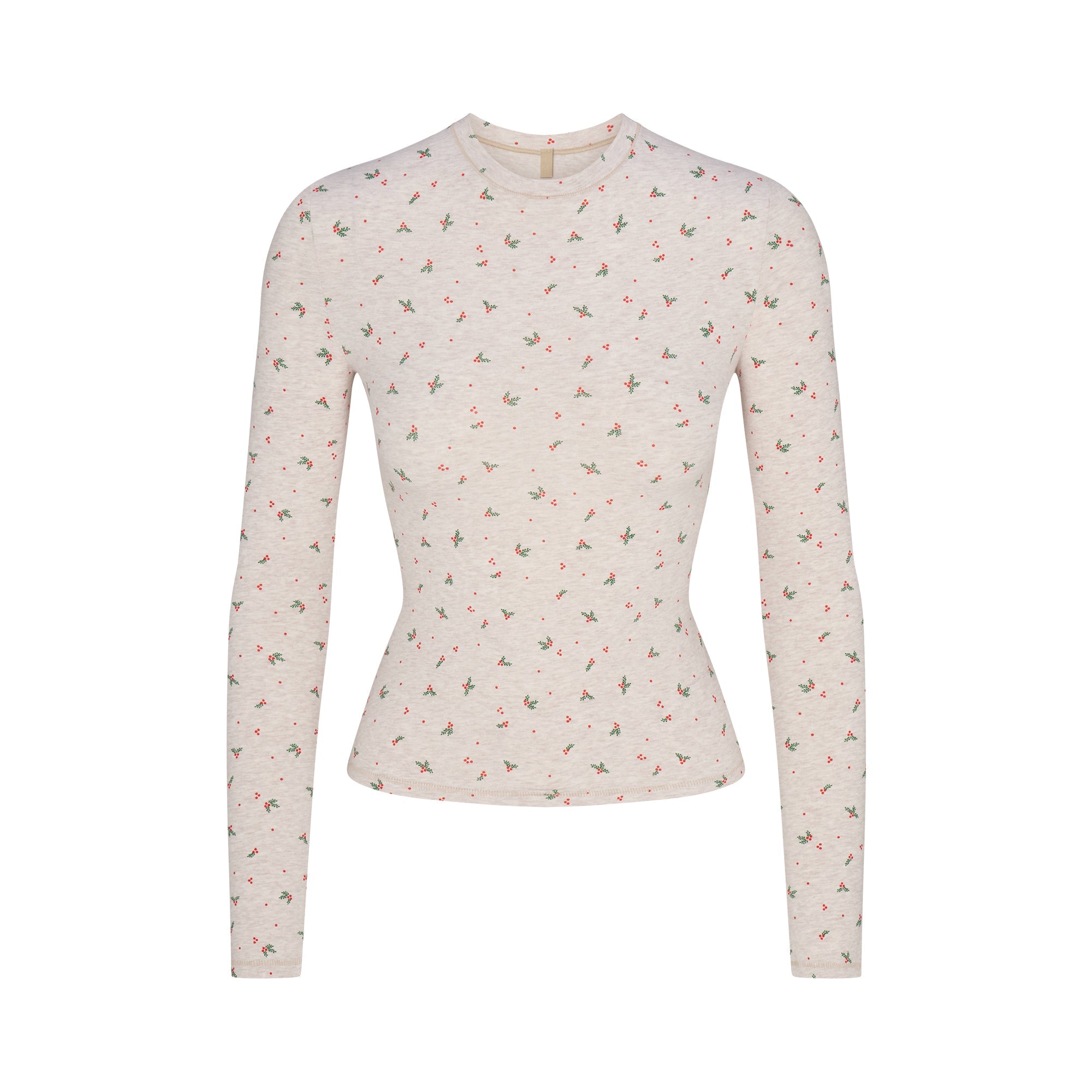Cotton Jersey Long Sleeve T-shirt
