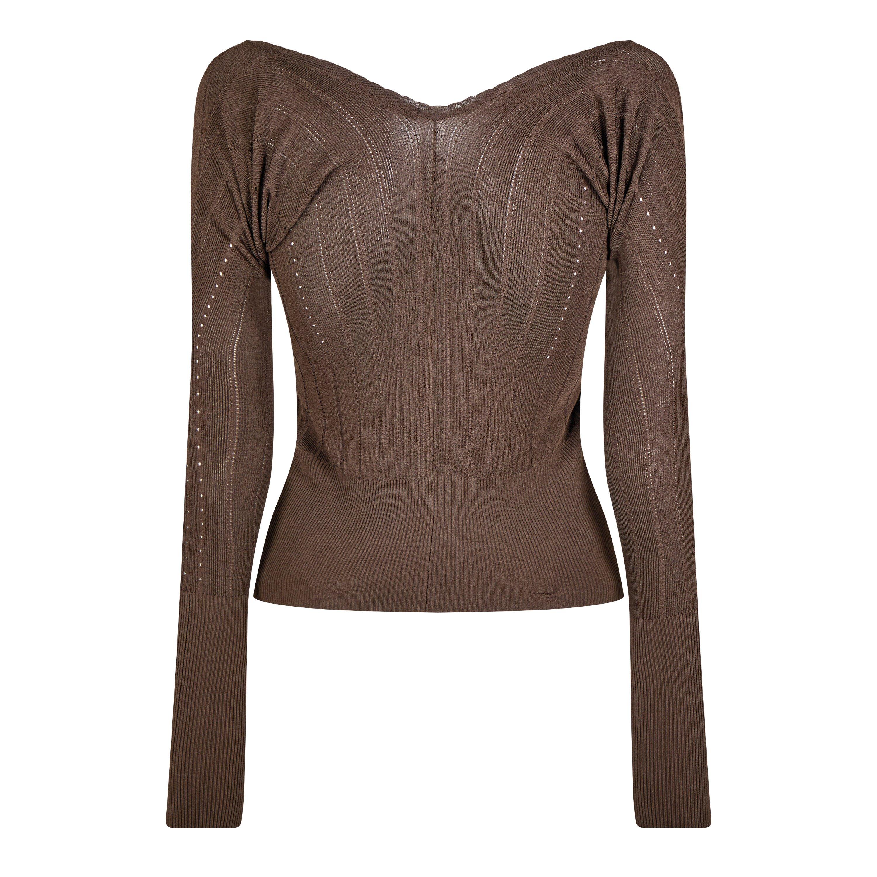 Pralu Ribbed-Knit Top