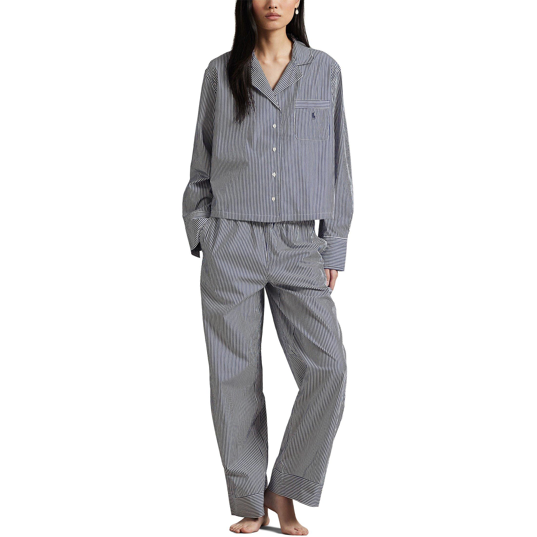 Stripe Long Sleeve Pyjama Set