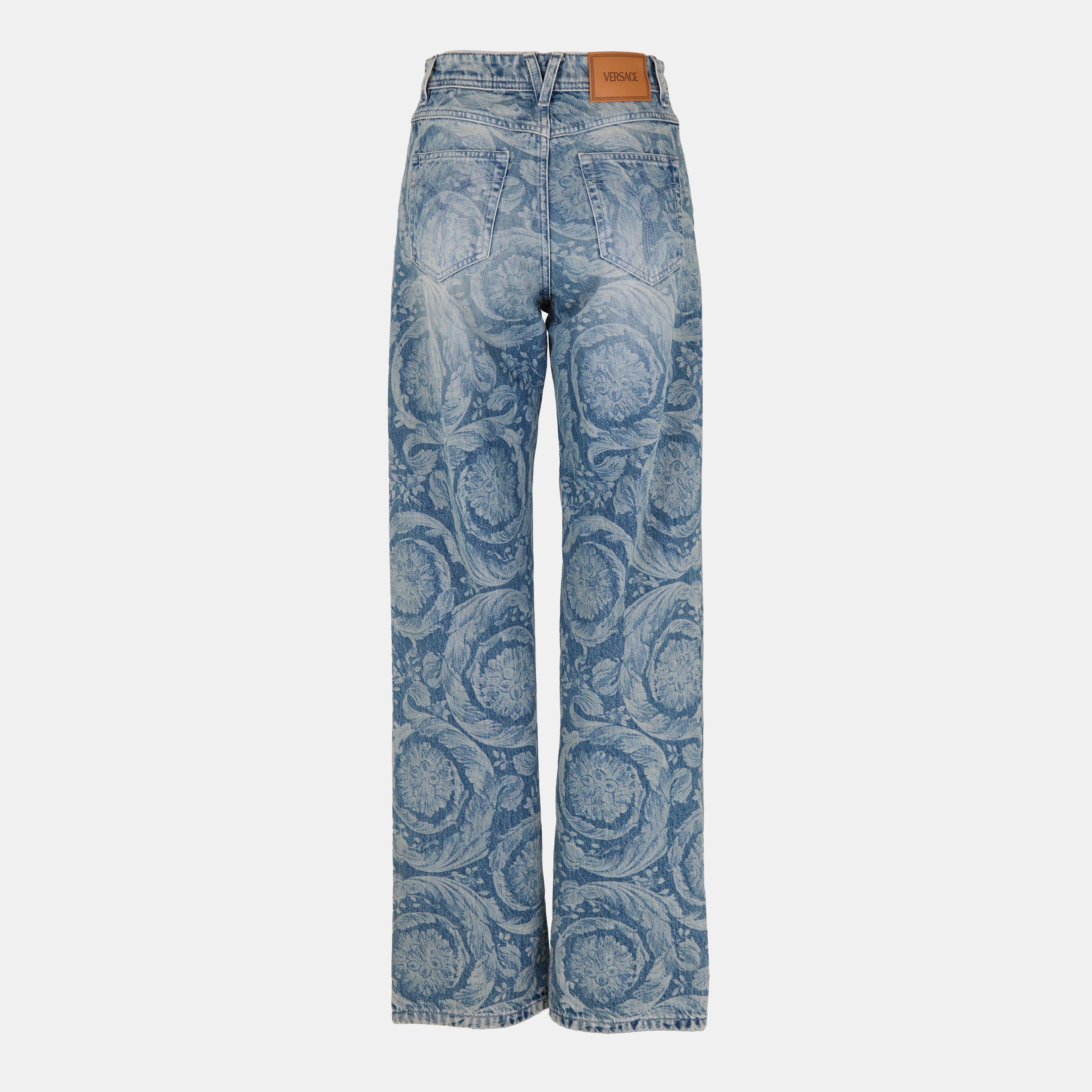 High Rise Wide Leg Jeans