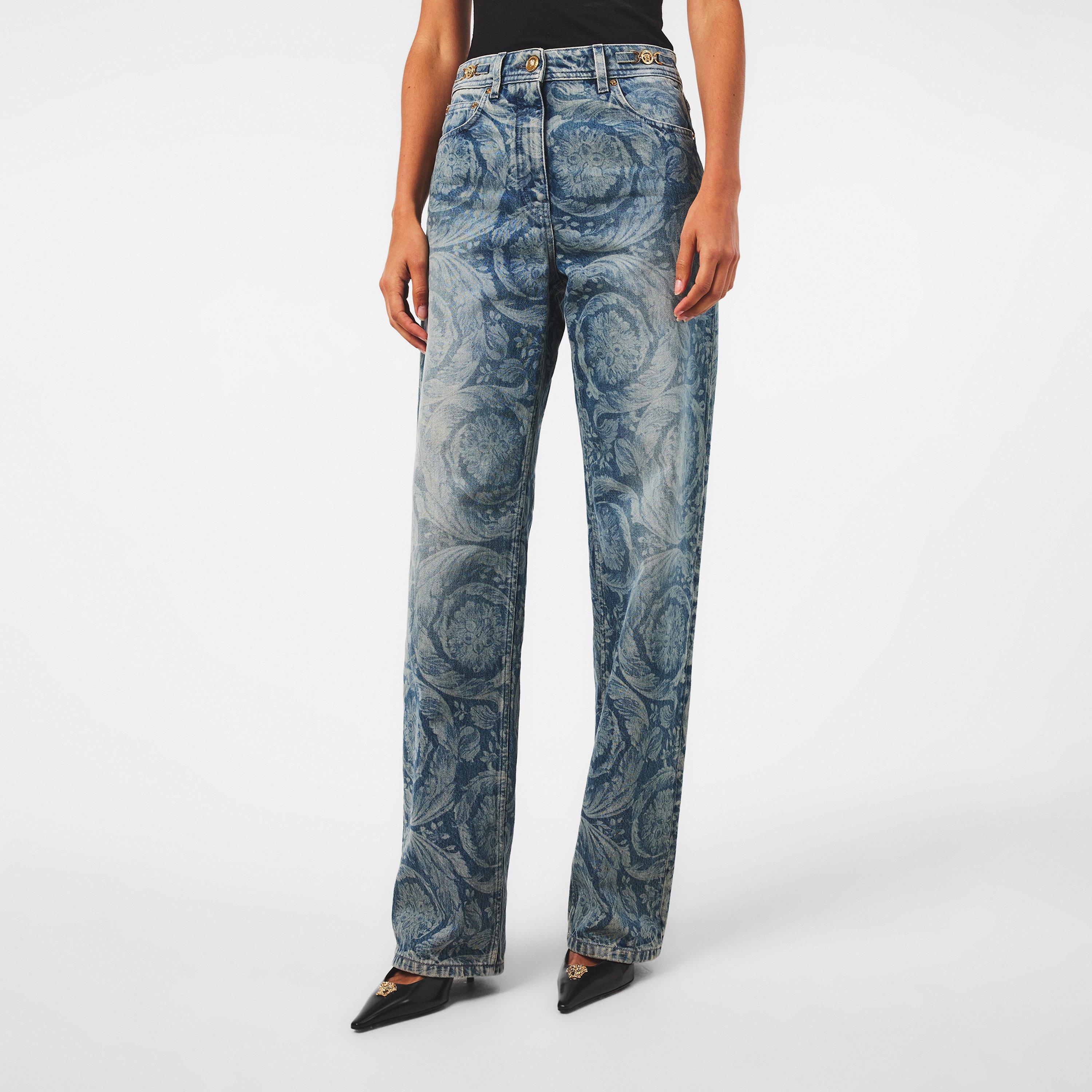 High Rise Wide Leg Jeans