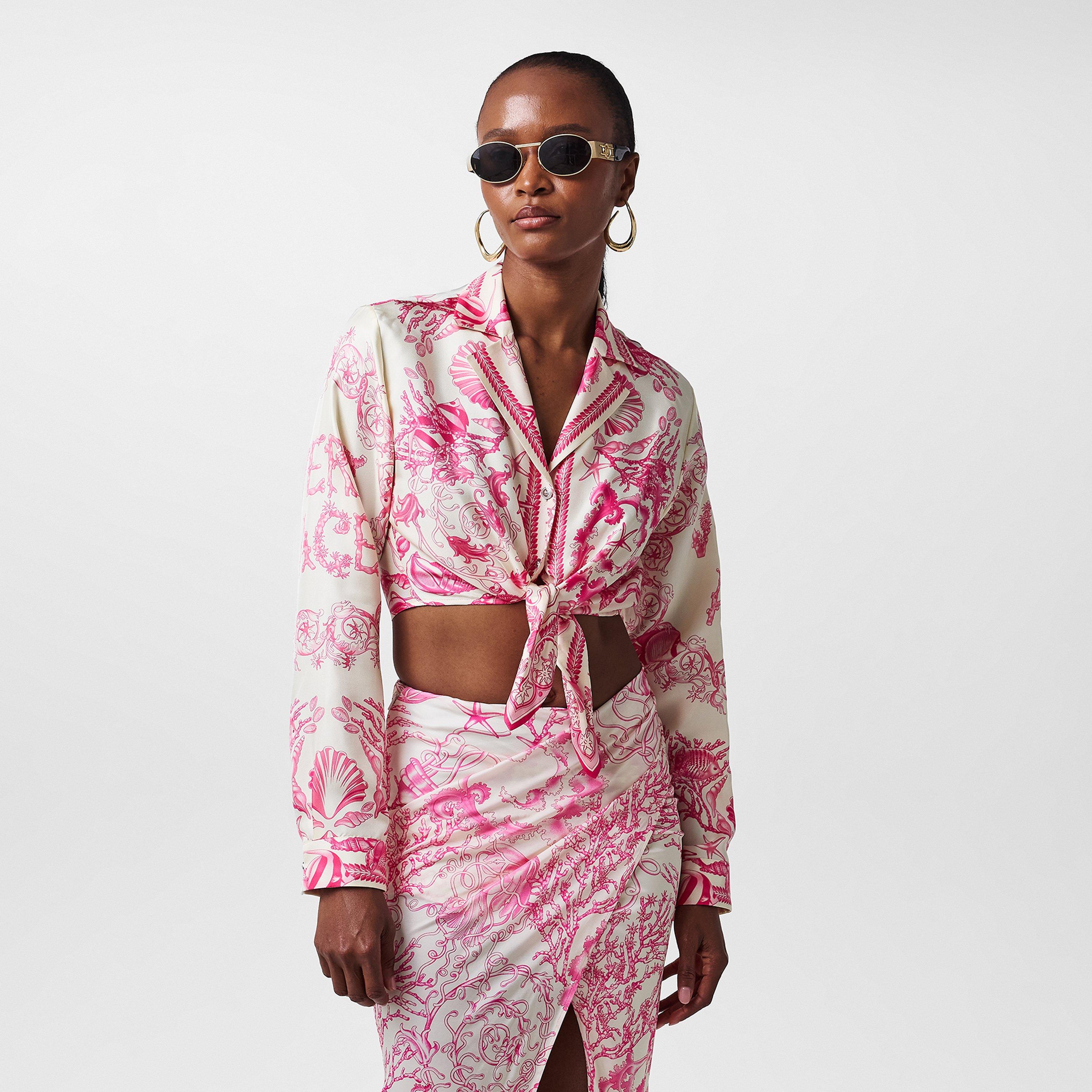 Patterned Long Sleeve Shirt