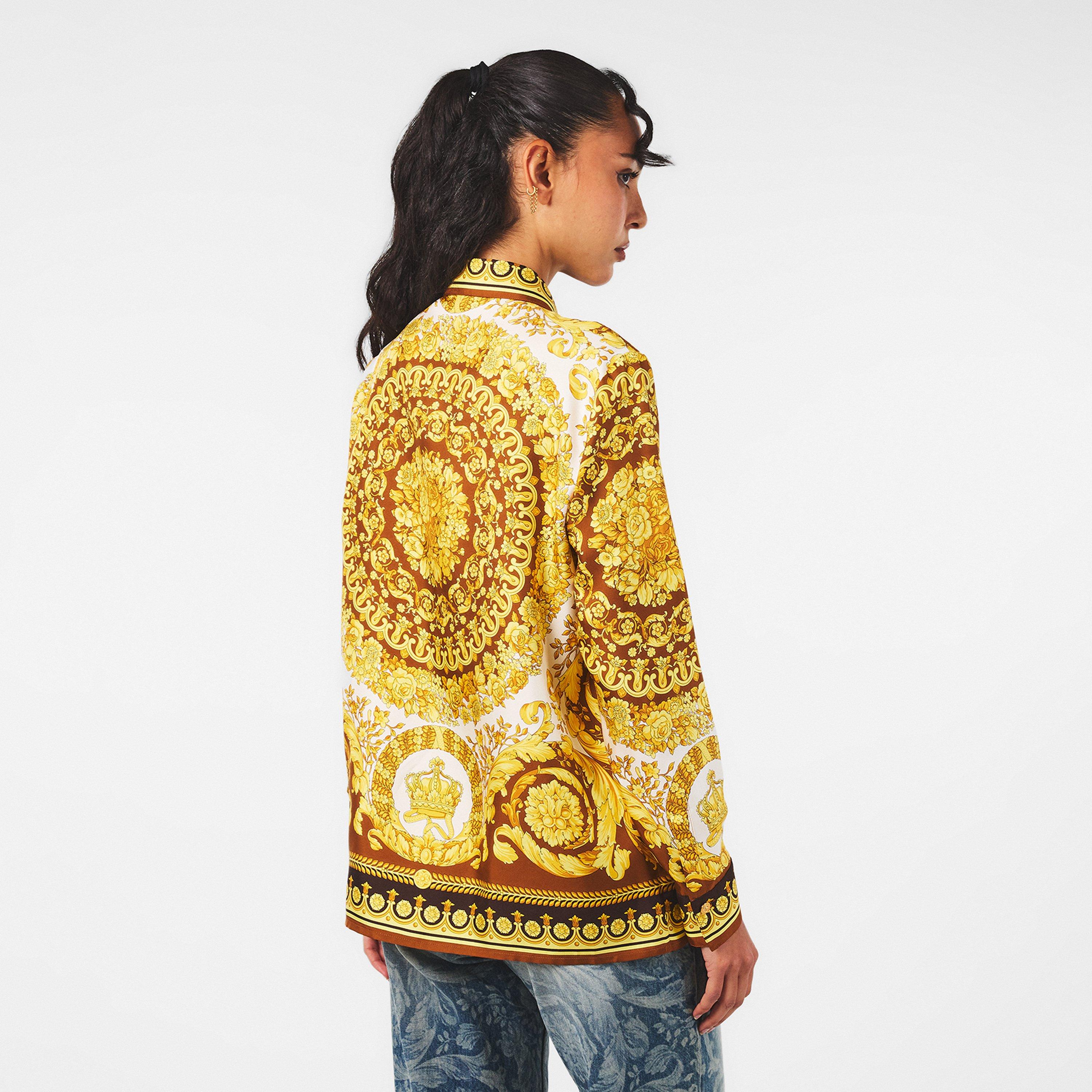 Long Sleeve Patterned Shirt