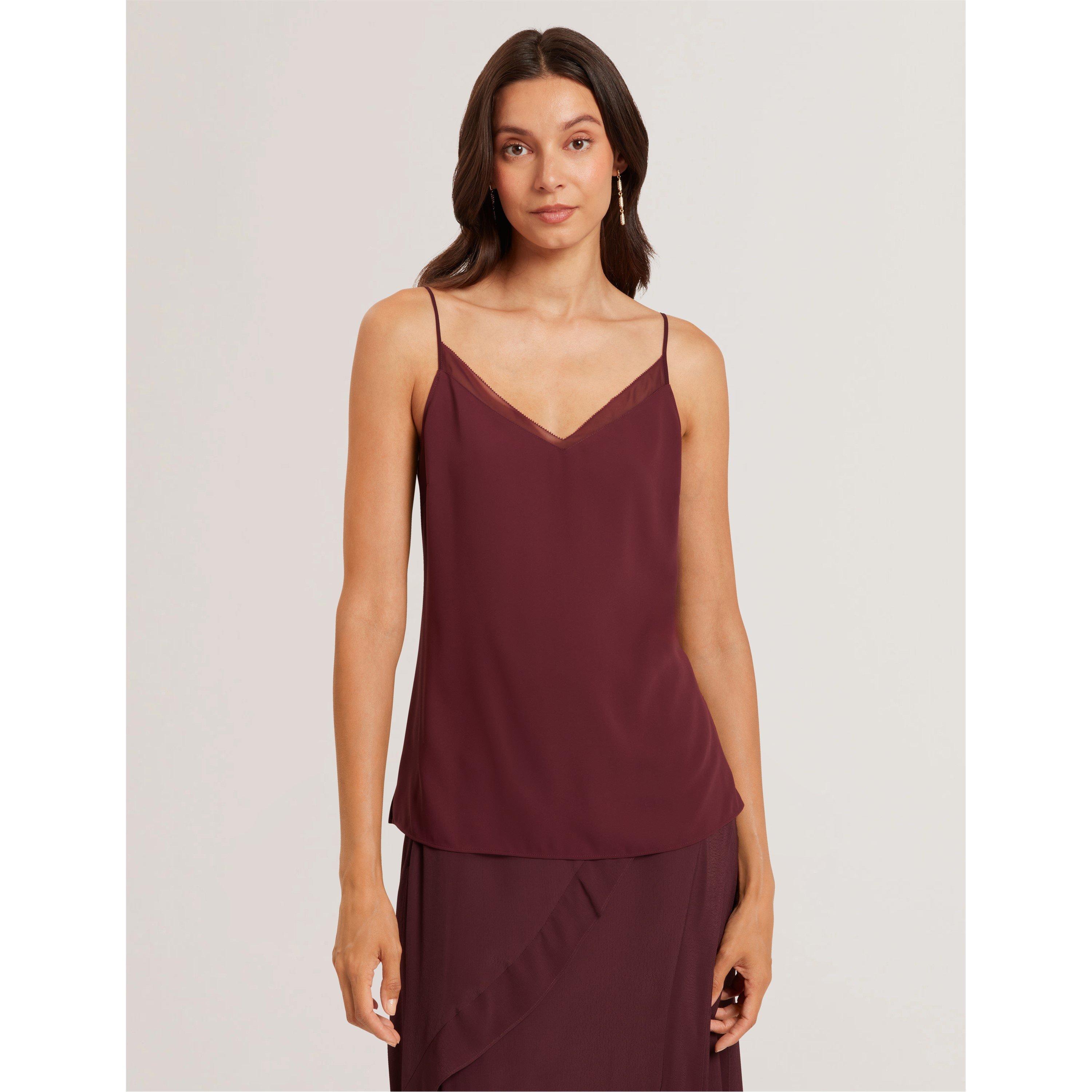 Chiffon Woven Cami Vest