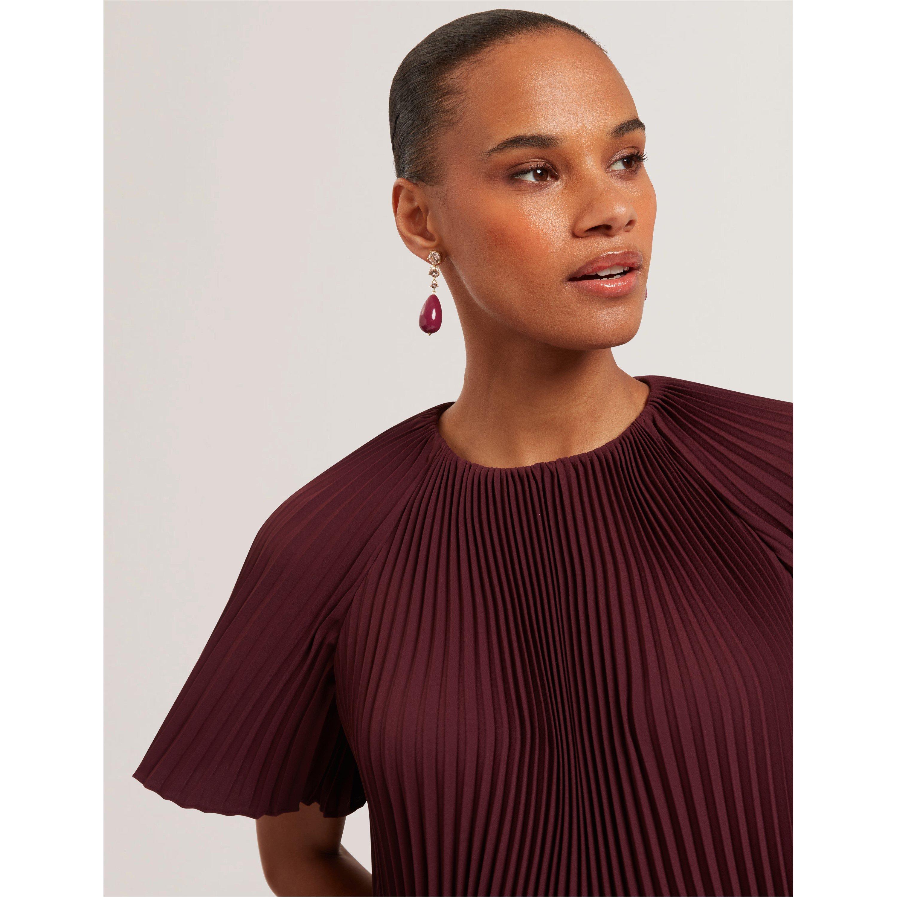 Short Sleeve Pleated Top
