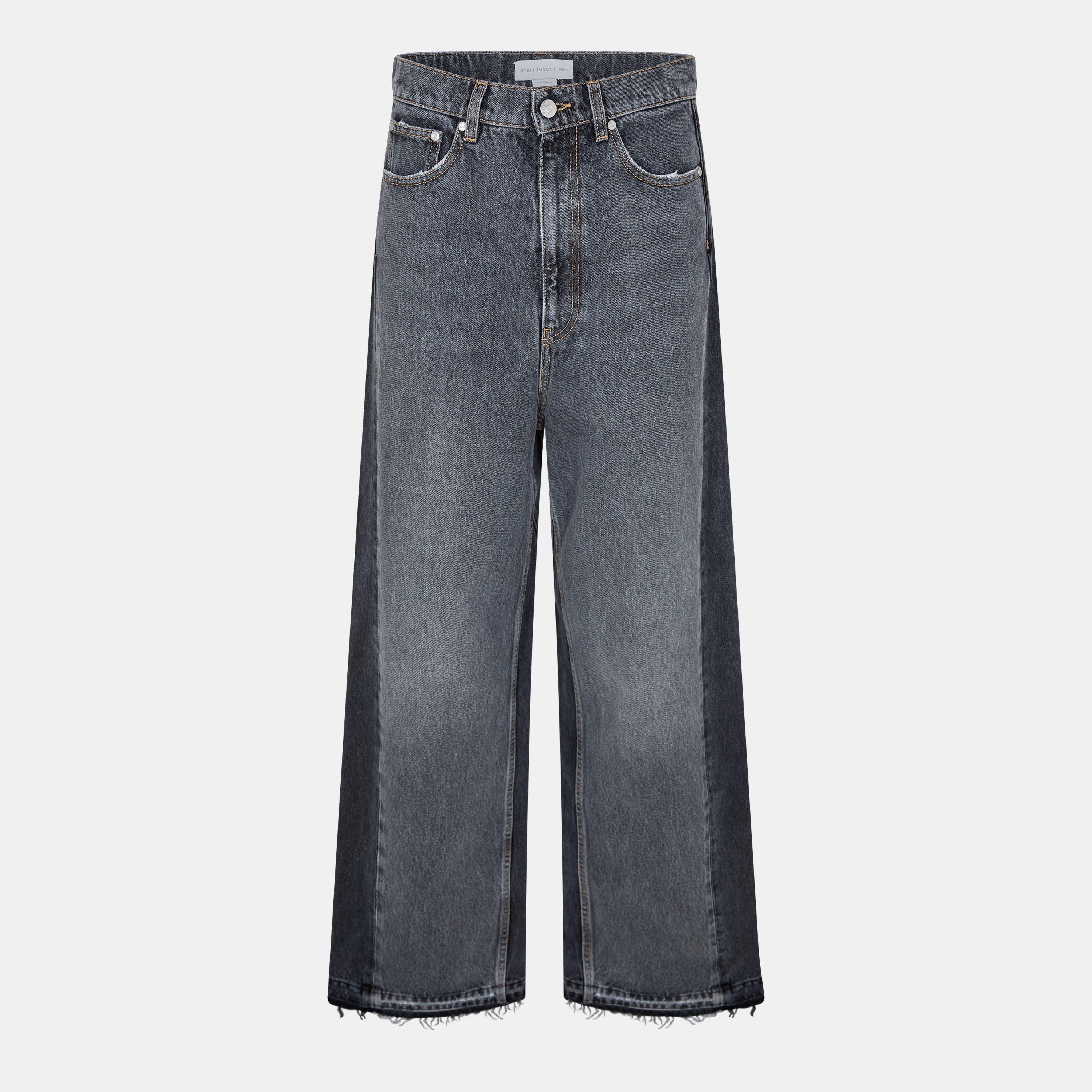 High Rise Wide Leg Jeans