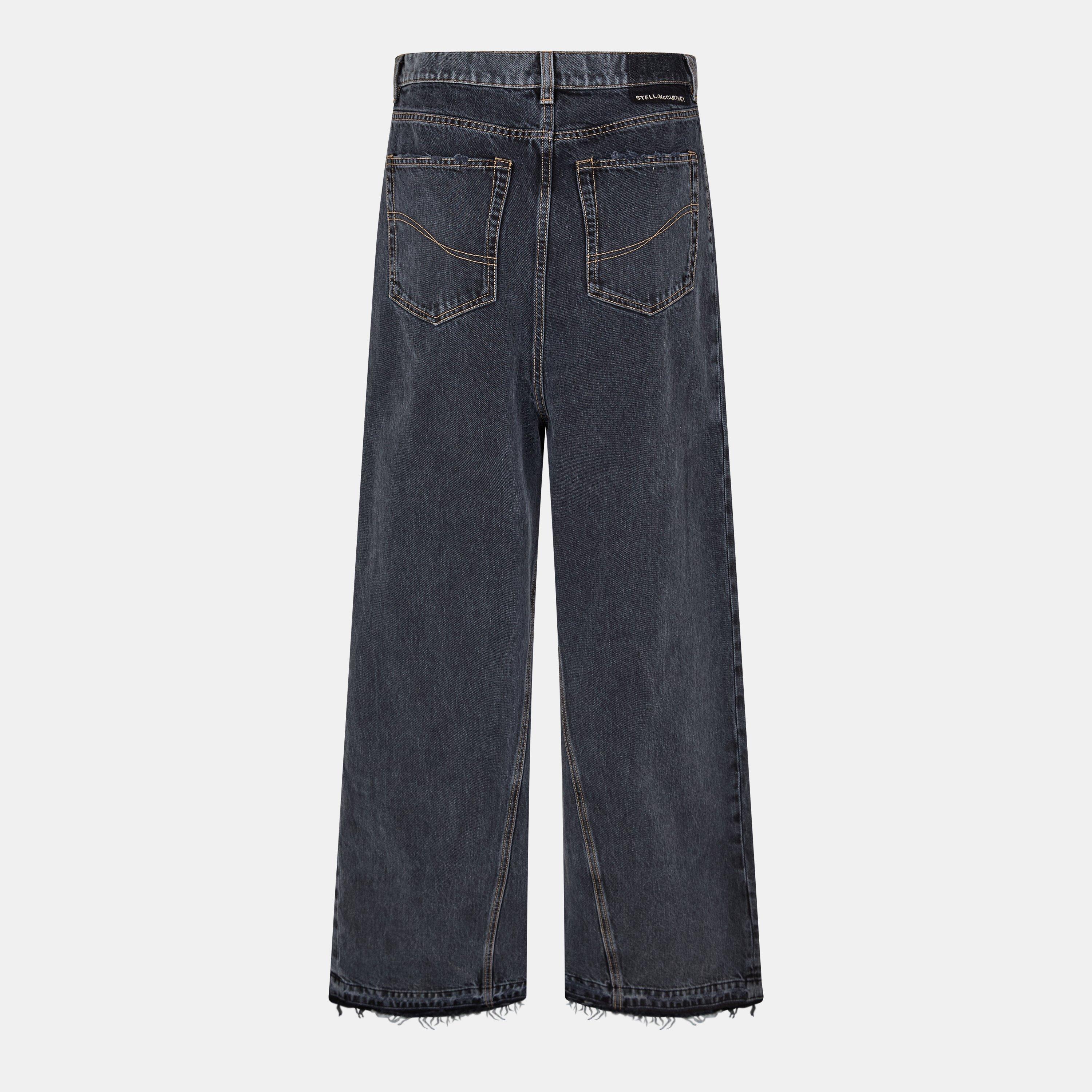 High Rise Wide Leg Jeans