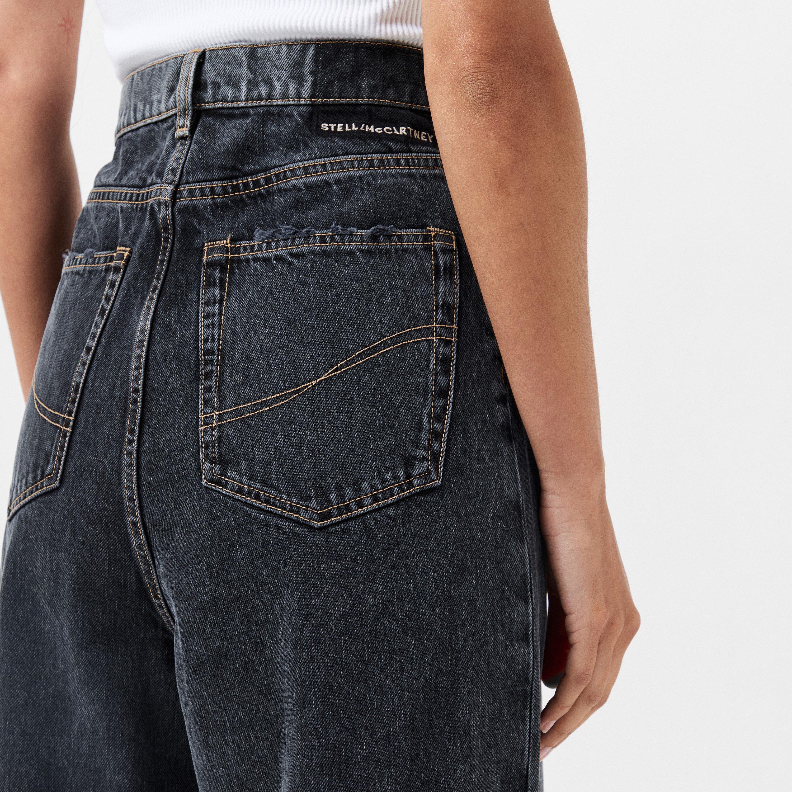 High Rise Wide Leg Jeans