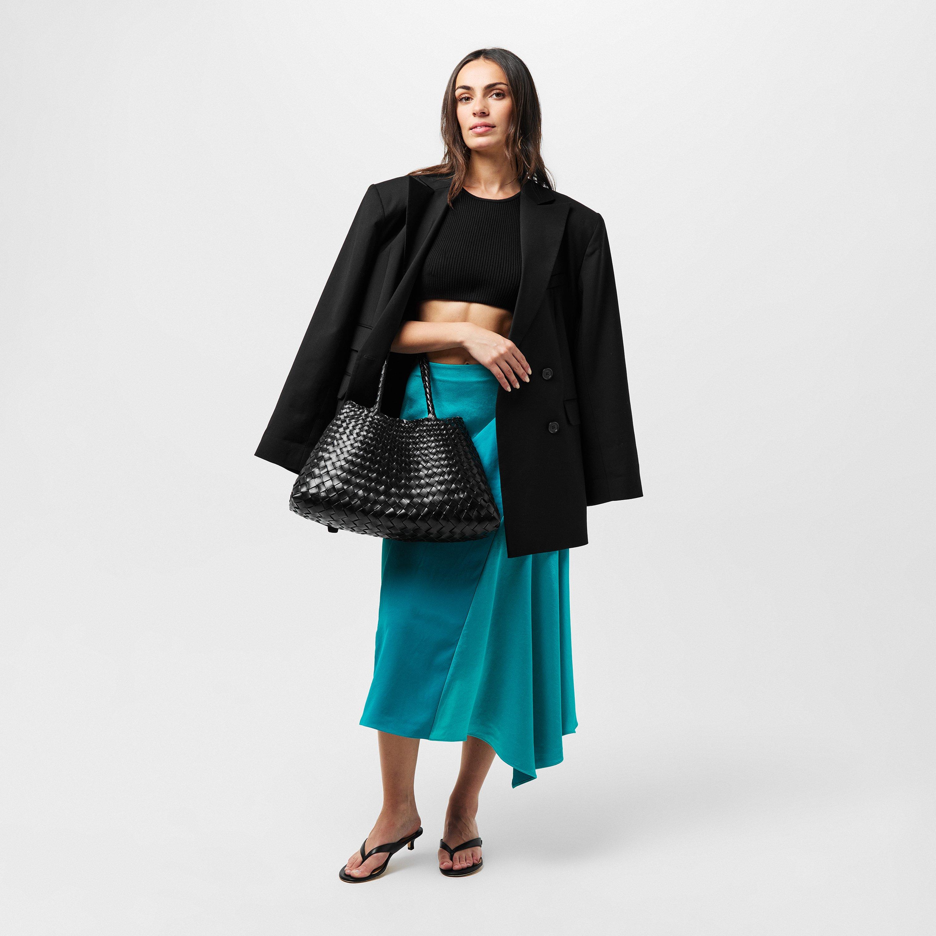 Flowy Satin Skirt