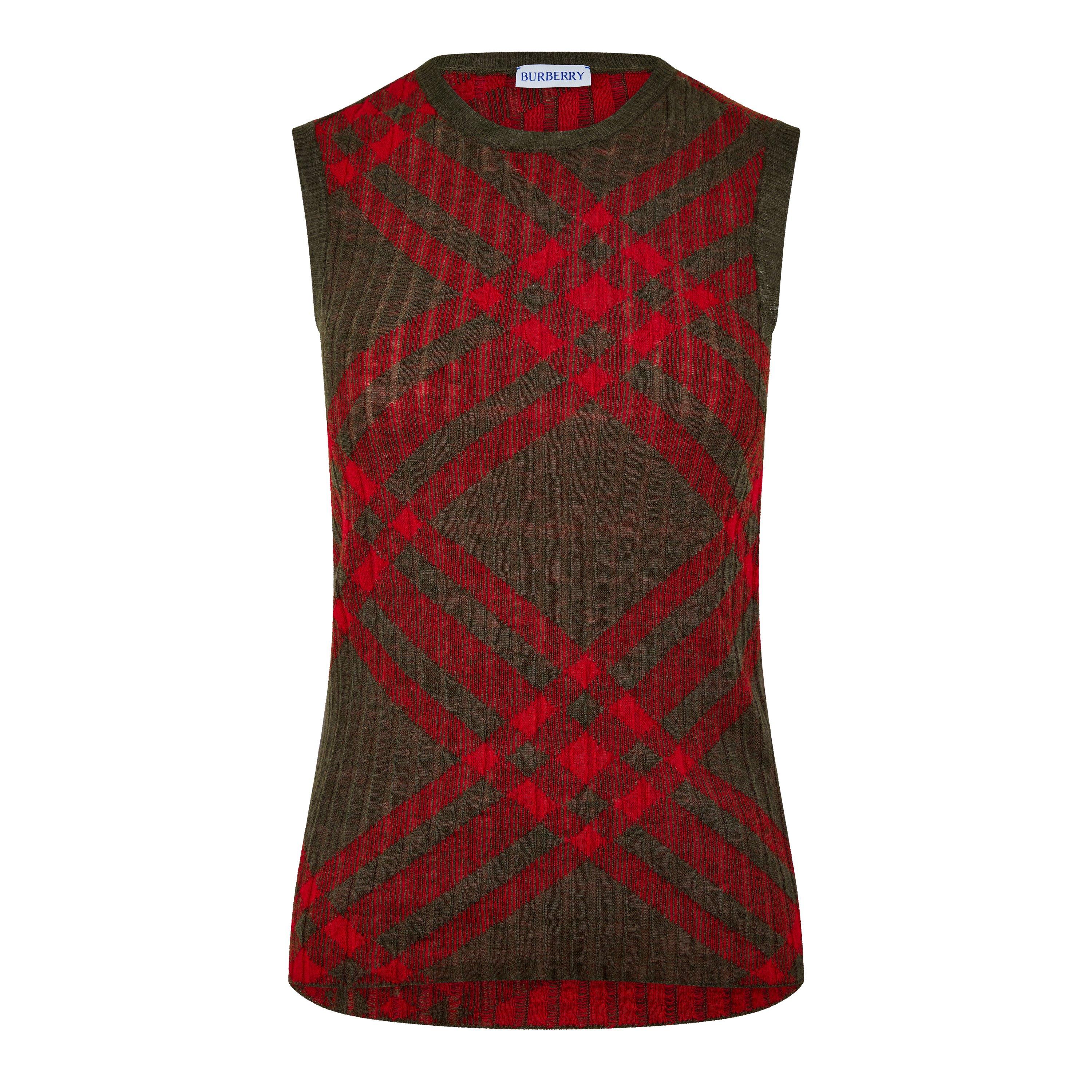 Check Tank Top