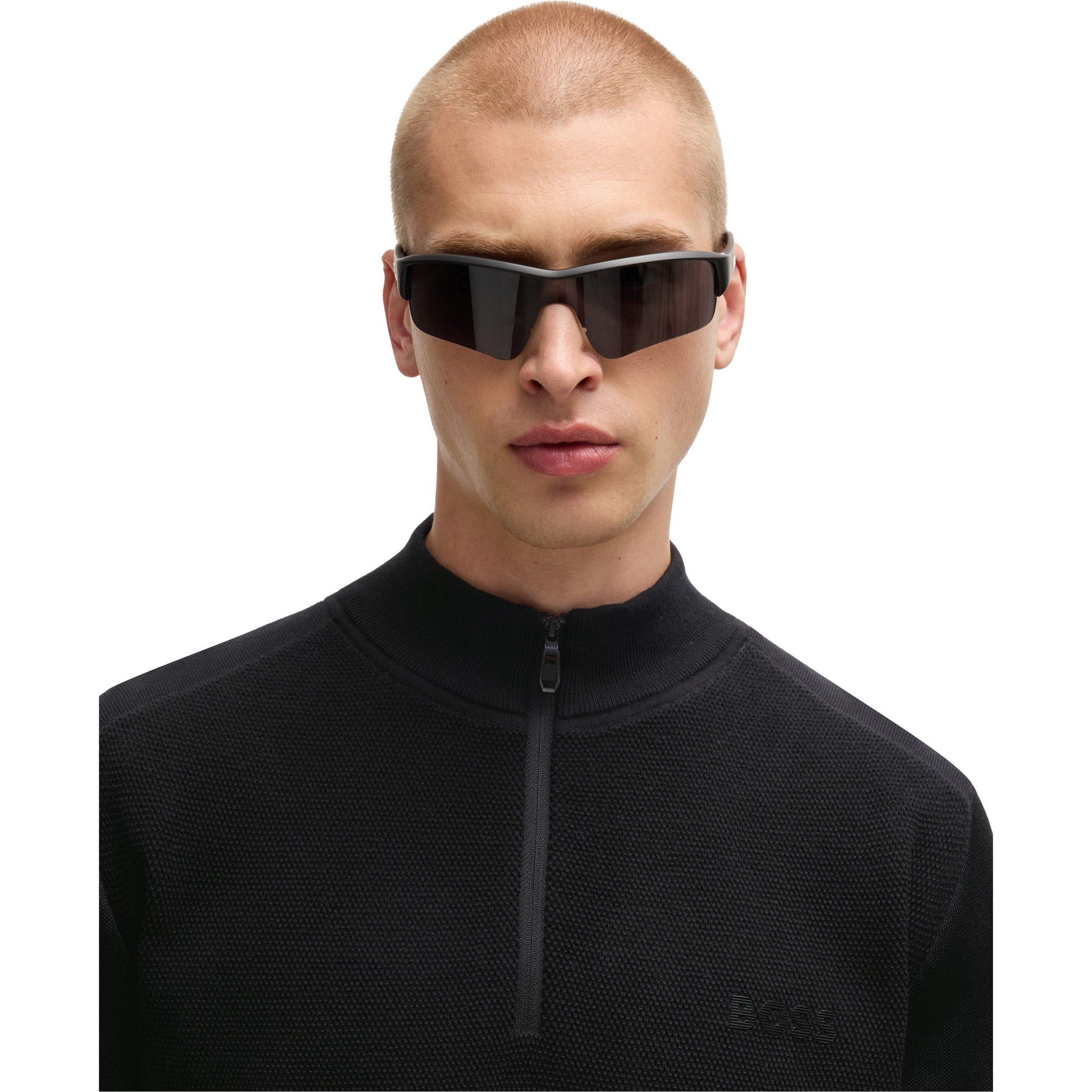 Zip-Neck Sweater