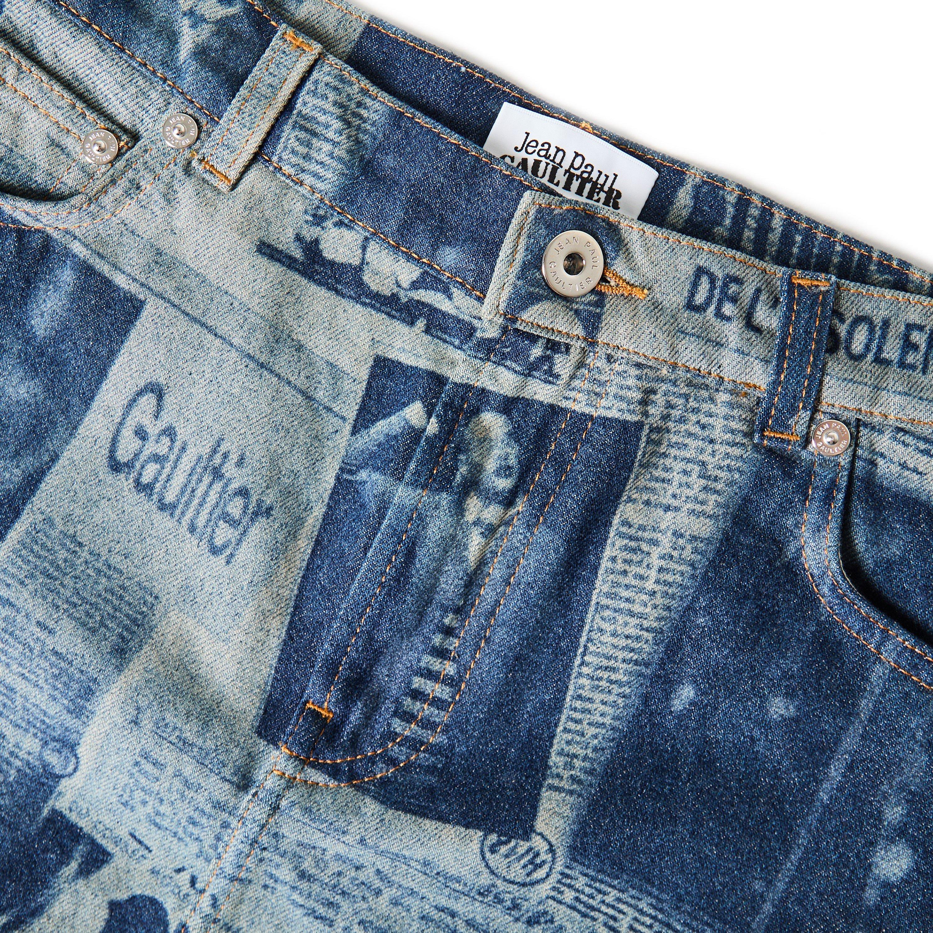 JPG Newspaper Skirt Ld54