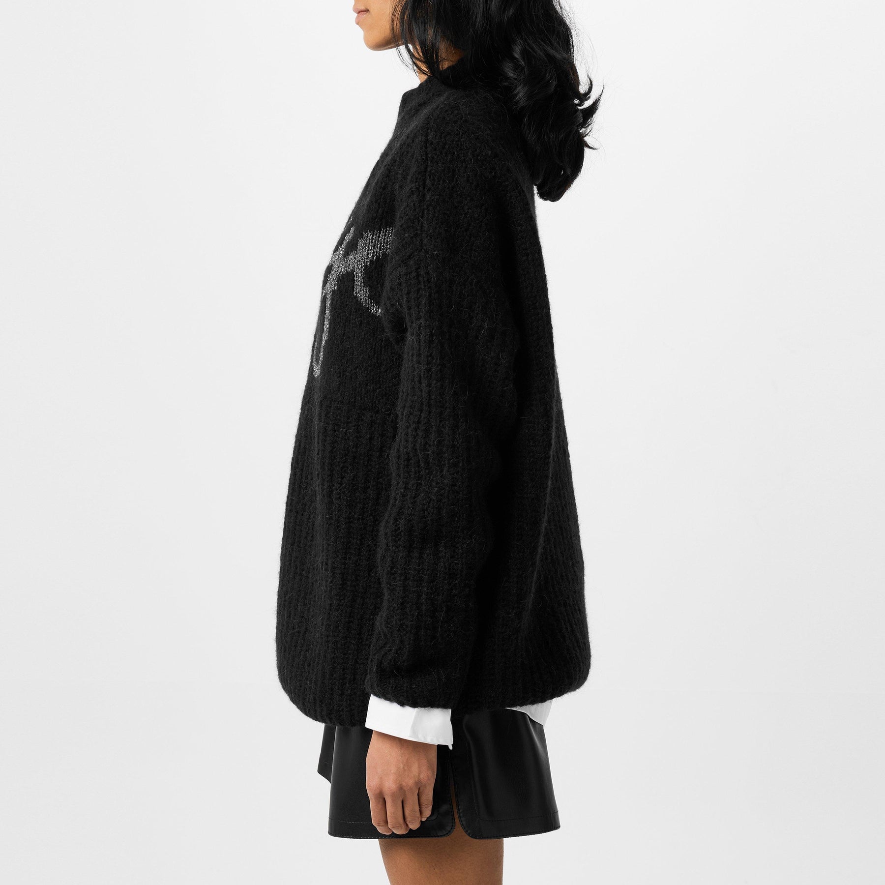 Oversized Logo Sweater