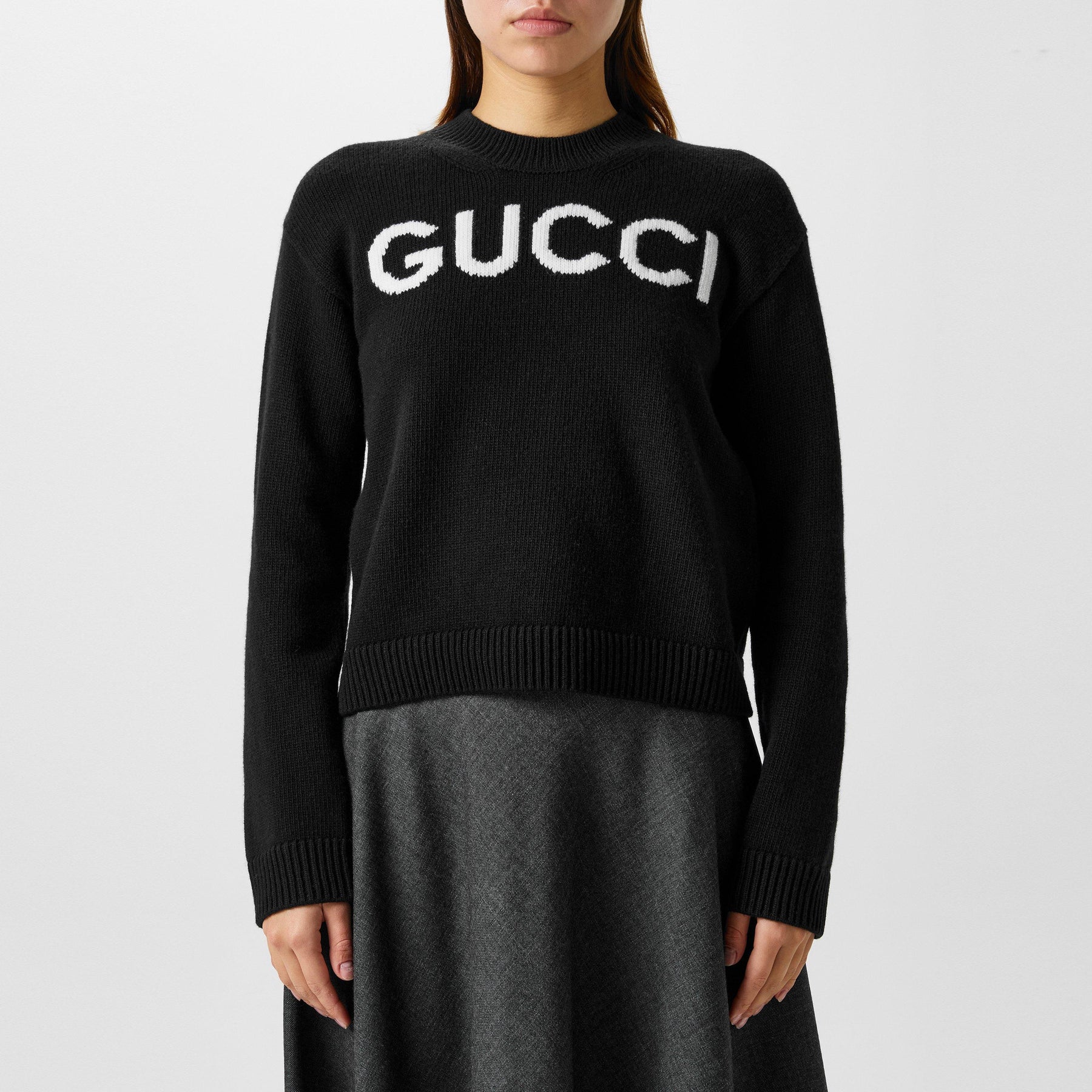 Women's Logo Wool Jumper