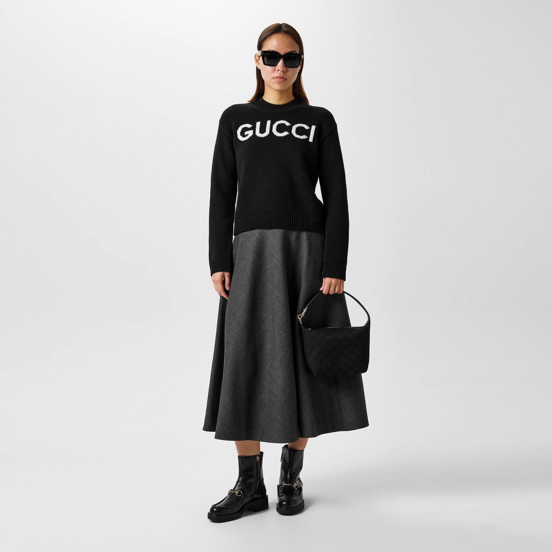 Women's Logo Wool Jumper