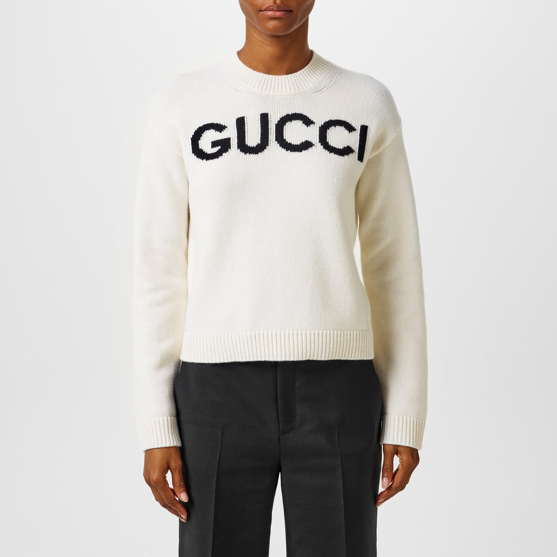 Women's Logo Wool Jumper