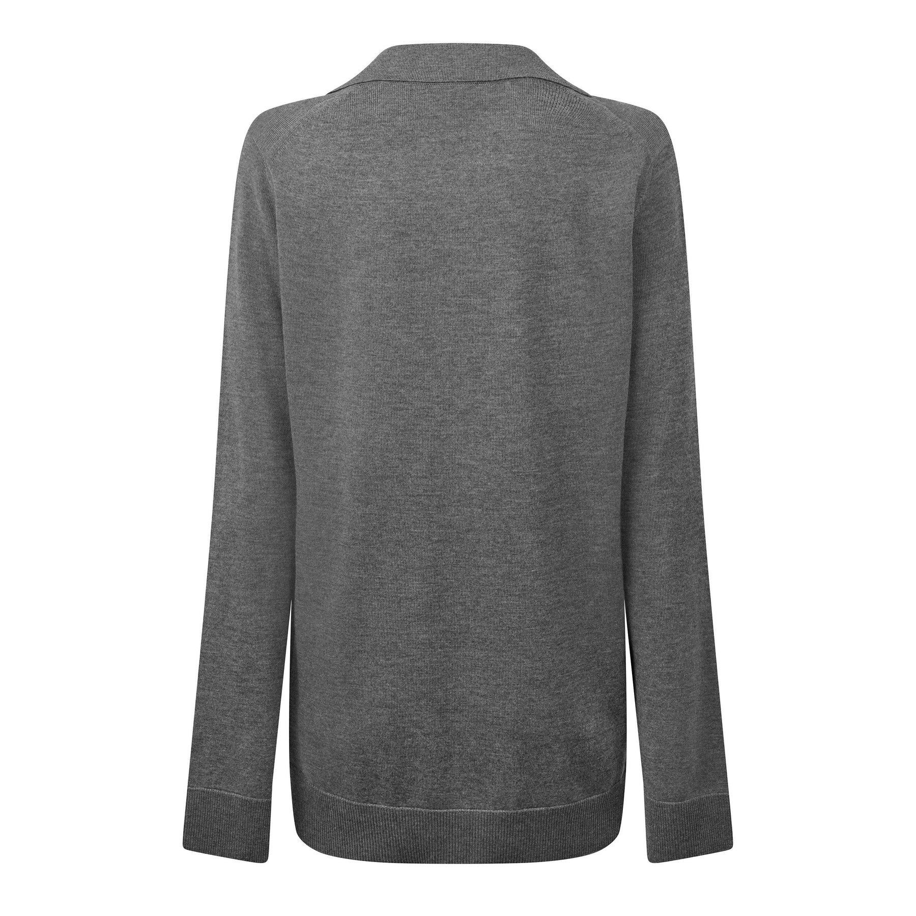 Extra Fine Wool Polo Top