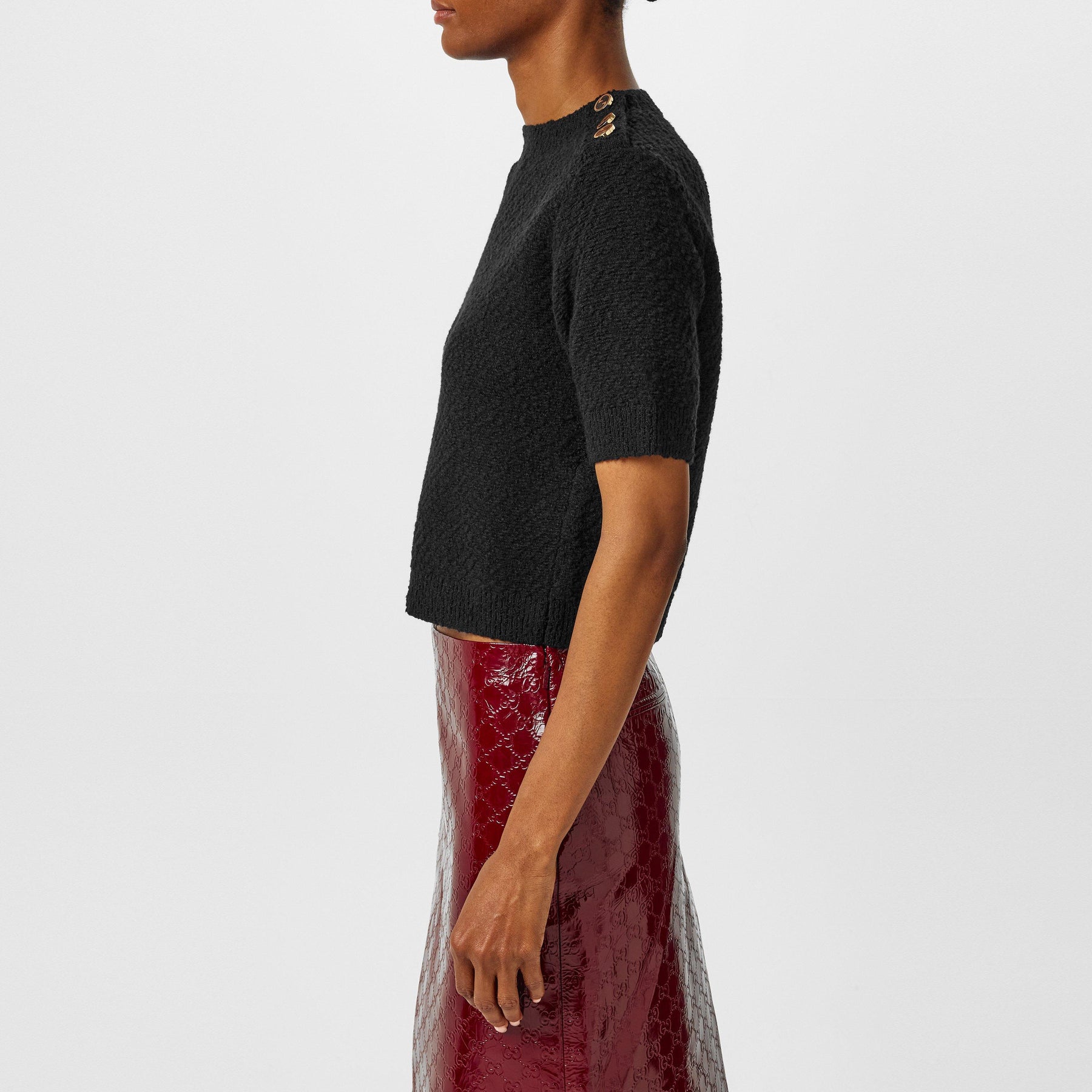 Women's Plain Wool Crew Sweater