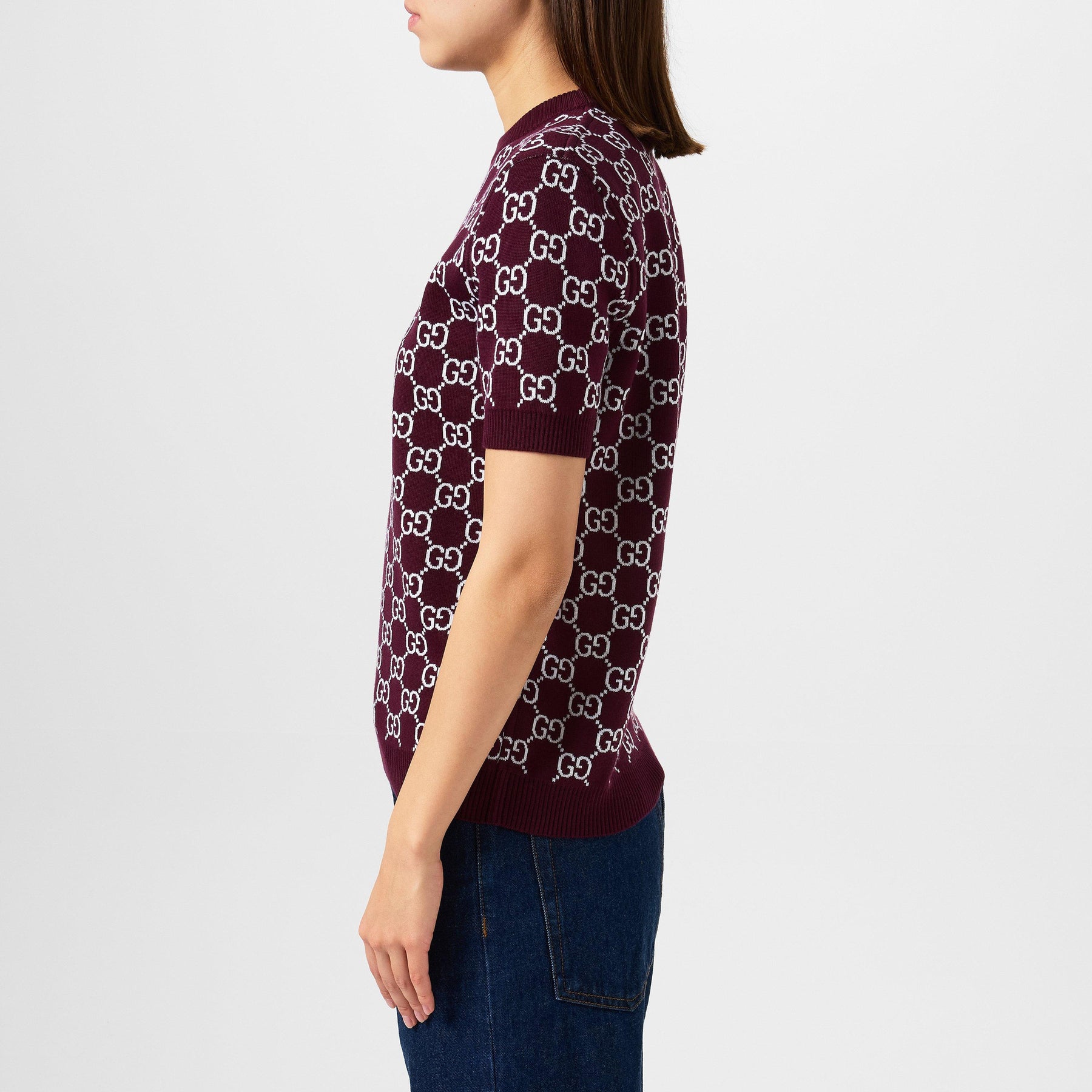 Crewneck GG Knitted Sweater
