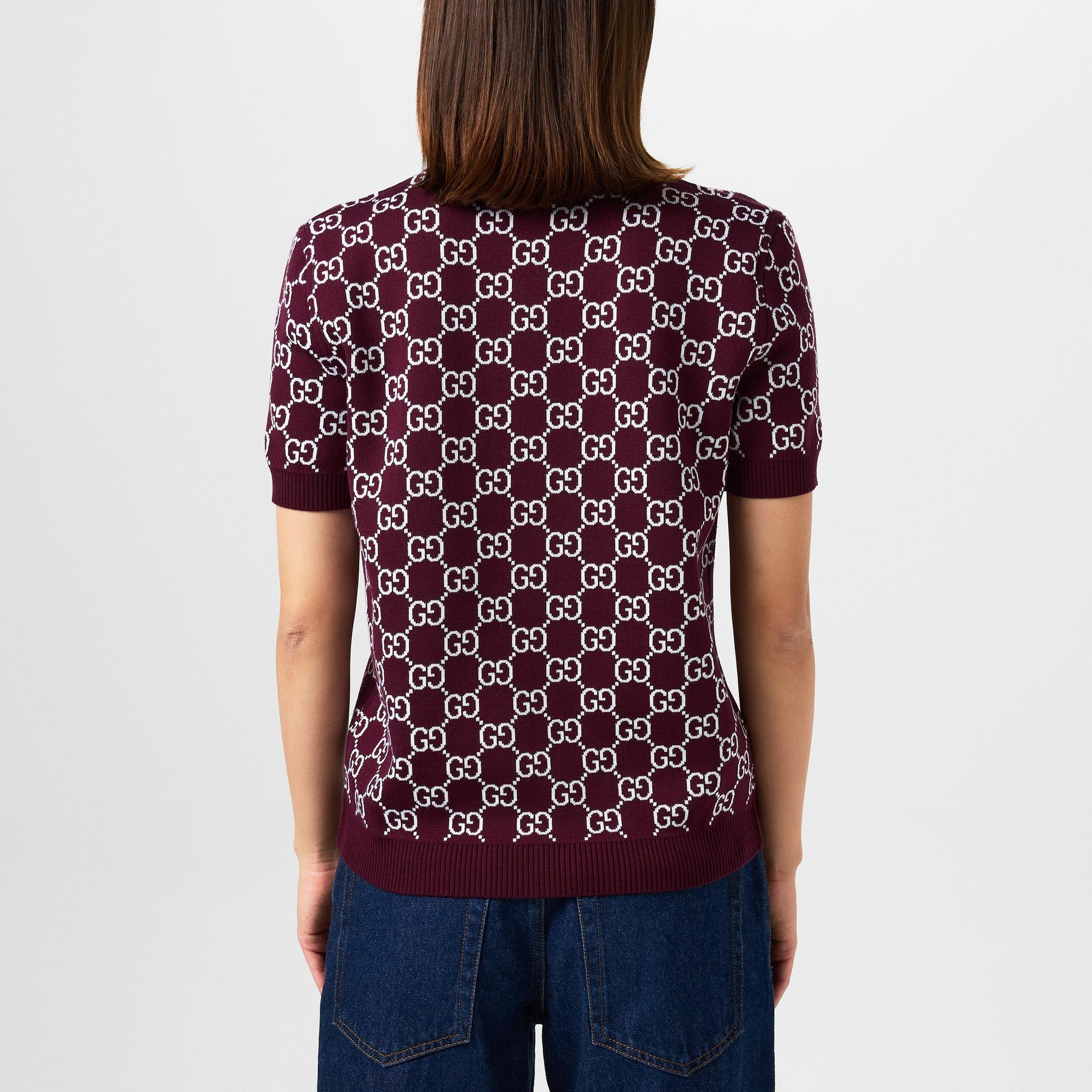 Crewneck GG Knitted Sweater