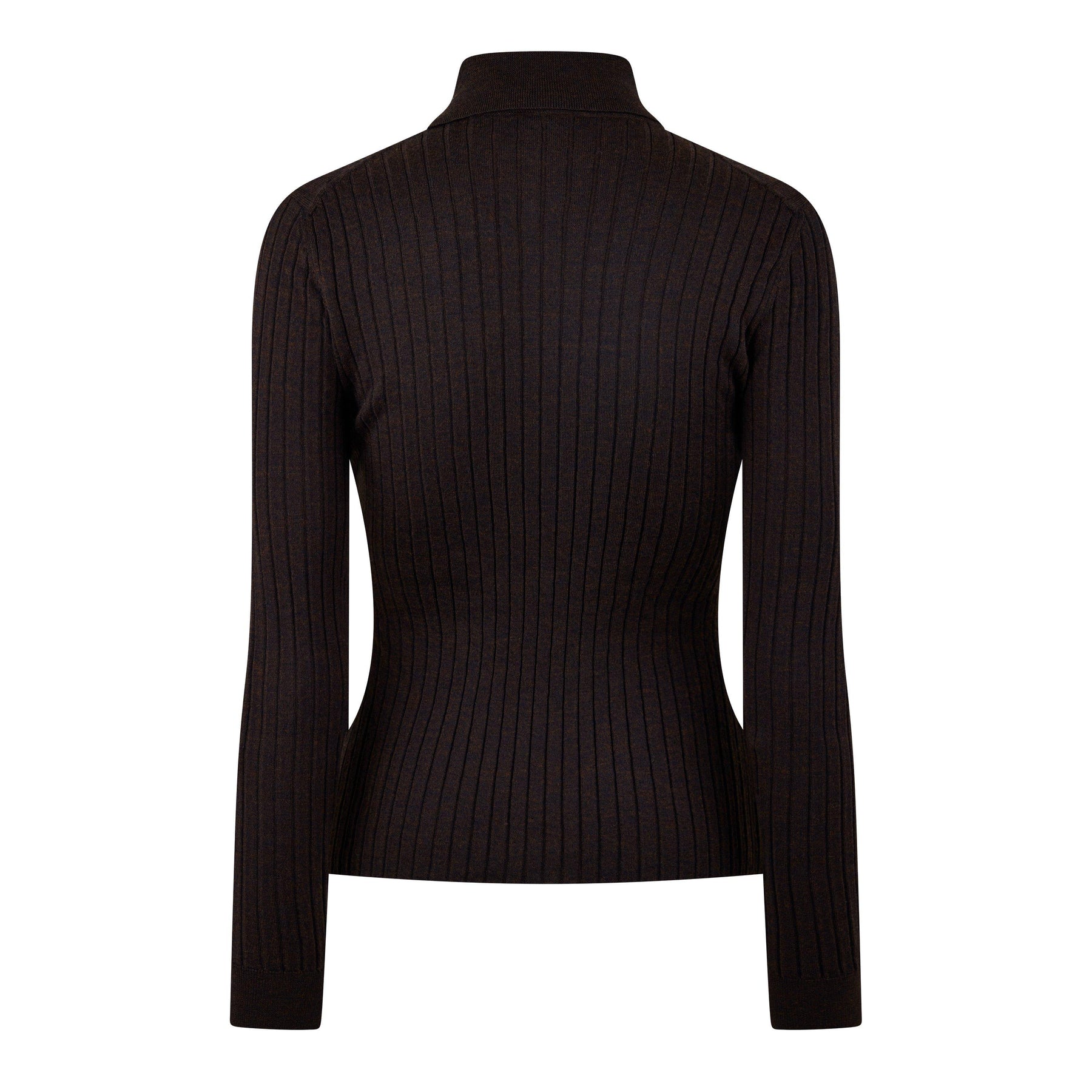 Polo Collar Knit Top
