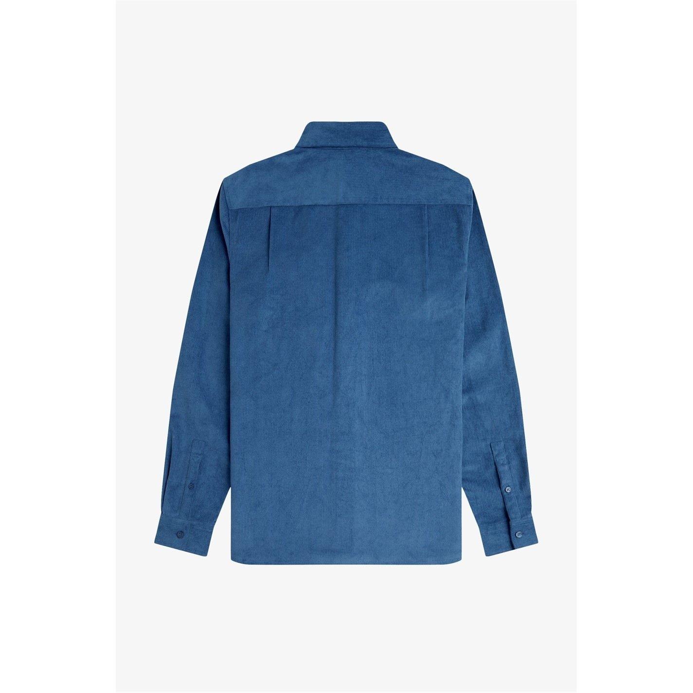 Long-Sleeve Corduroy Shirt