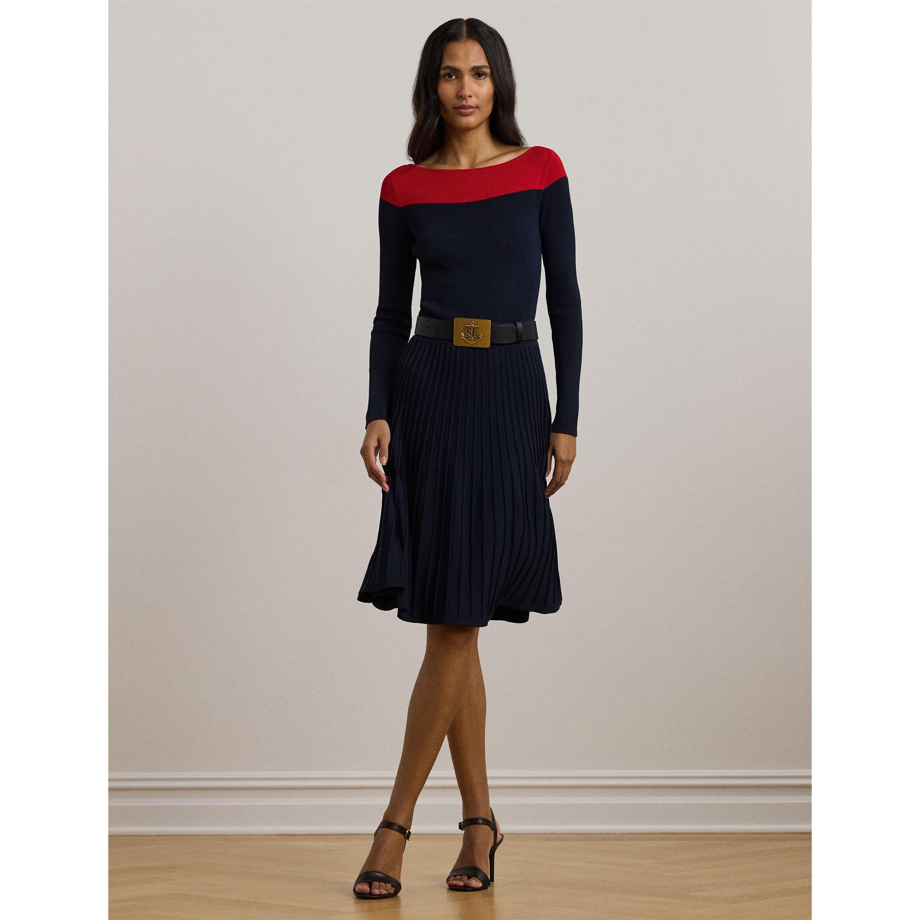 Pointelle Knit Dress