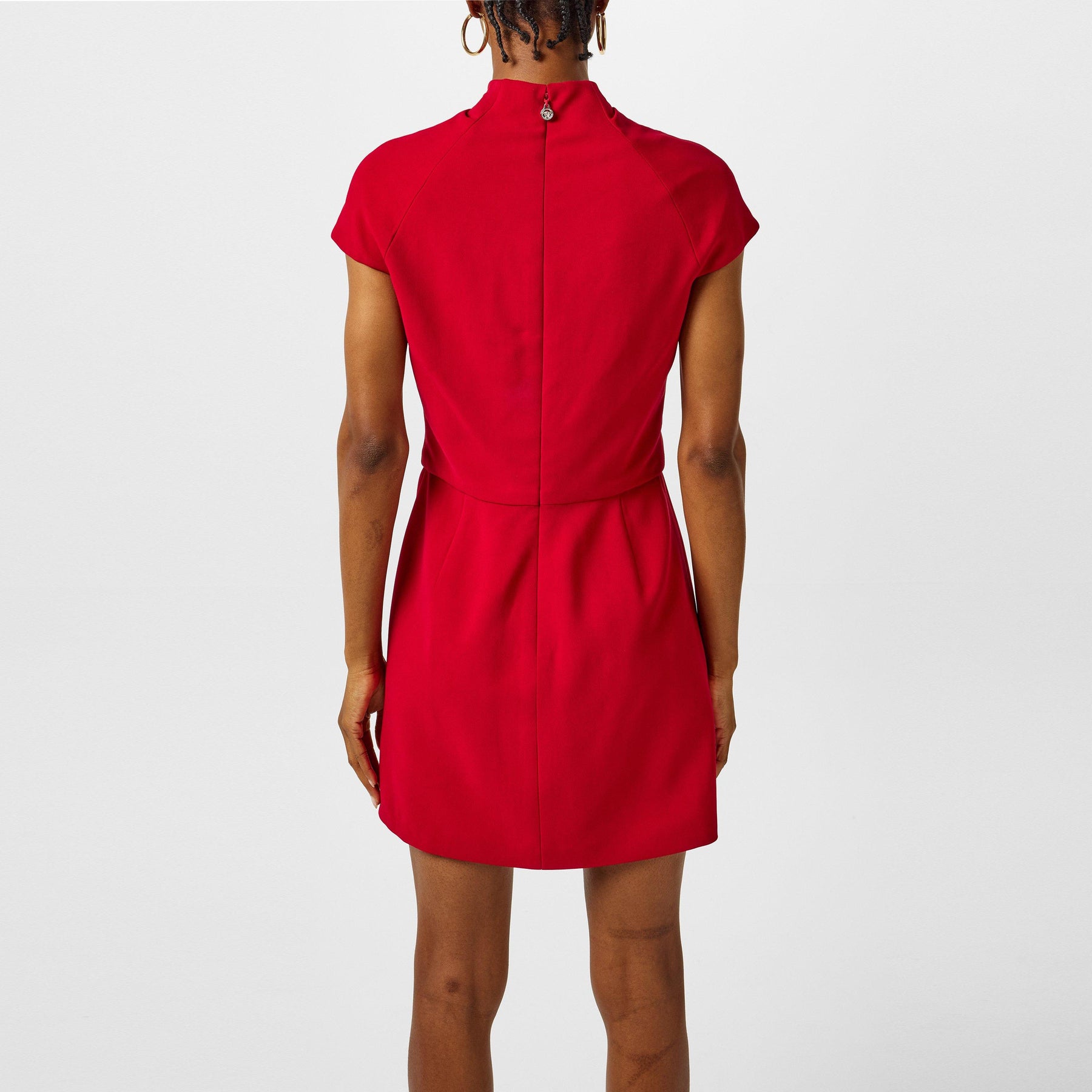 Slit Mini Dress