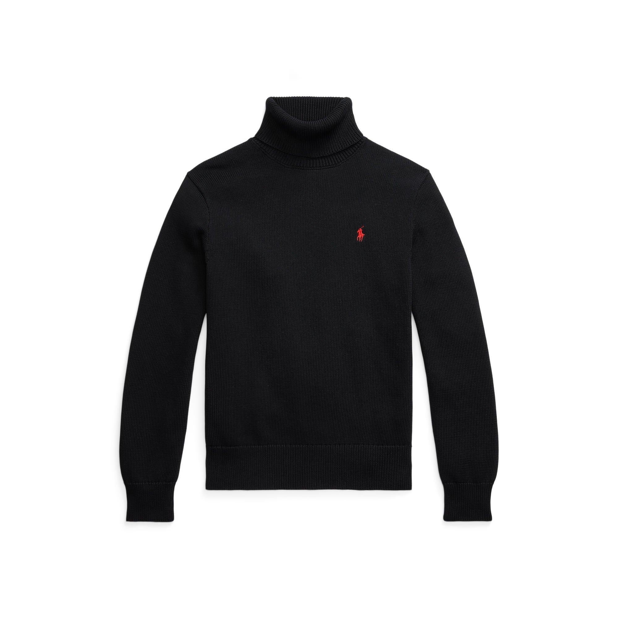 Shaker Knit Turtle Neck Jumper
