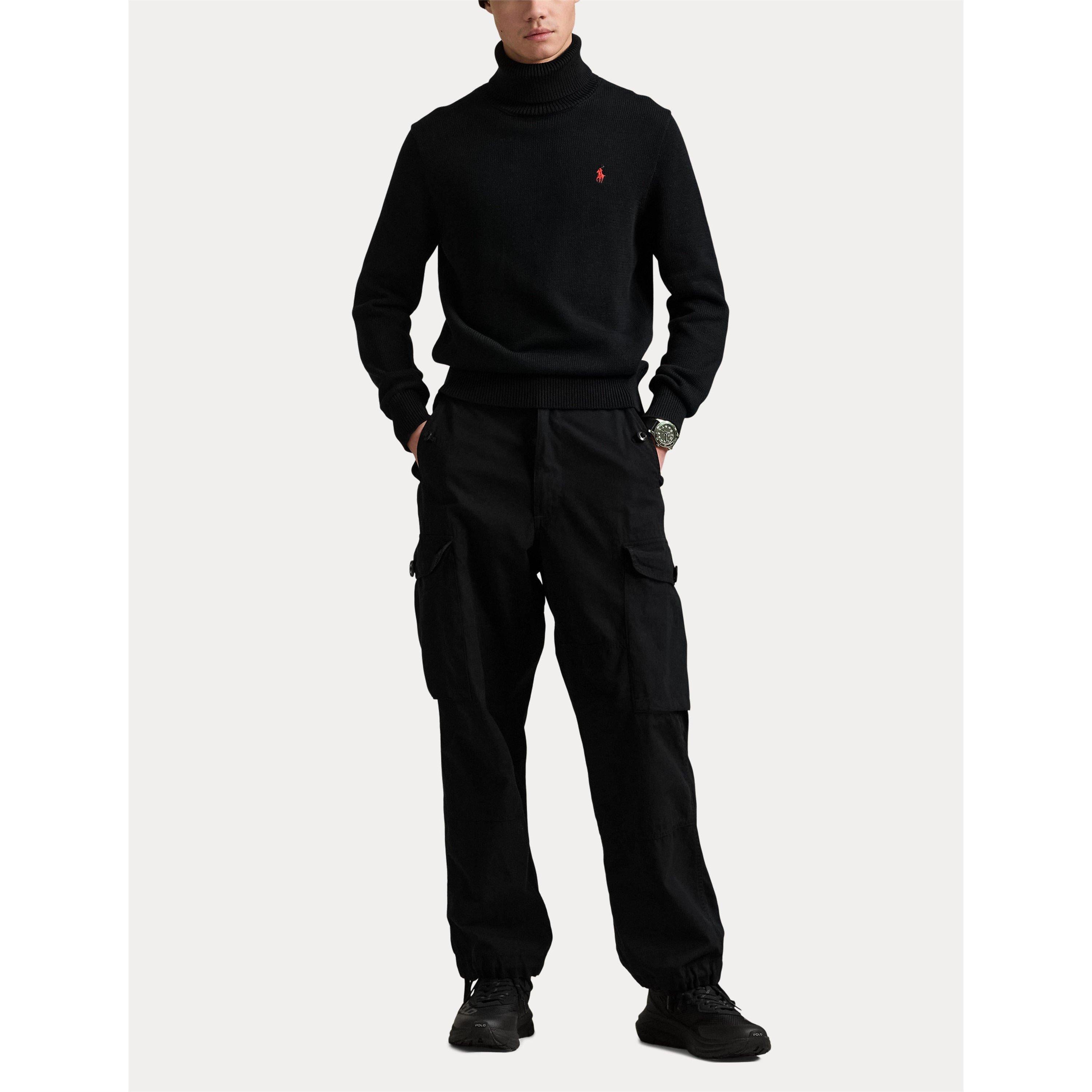 Shaker Knit Turtle Neck Jumper