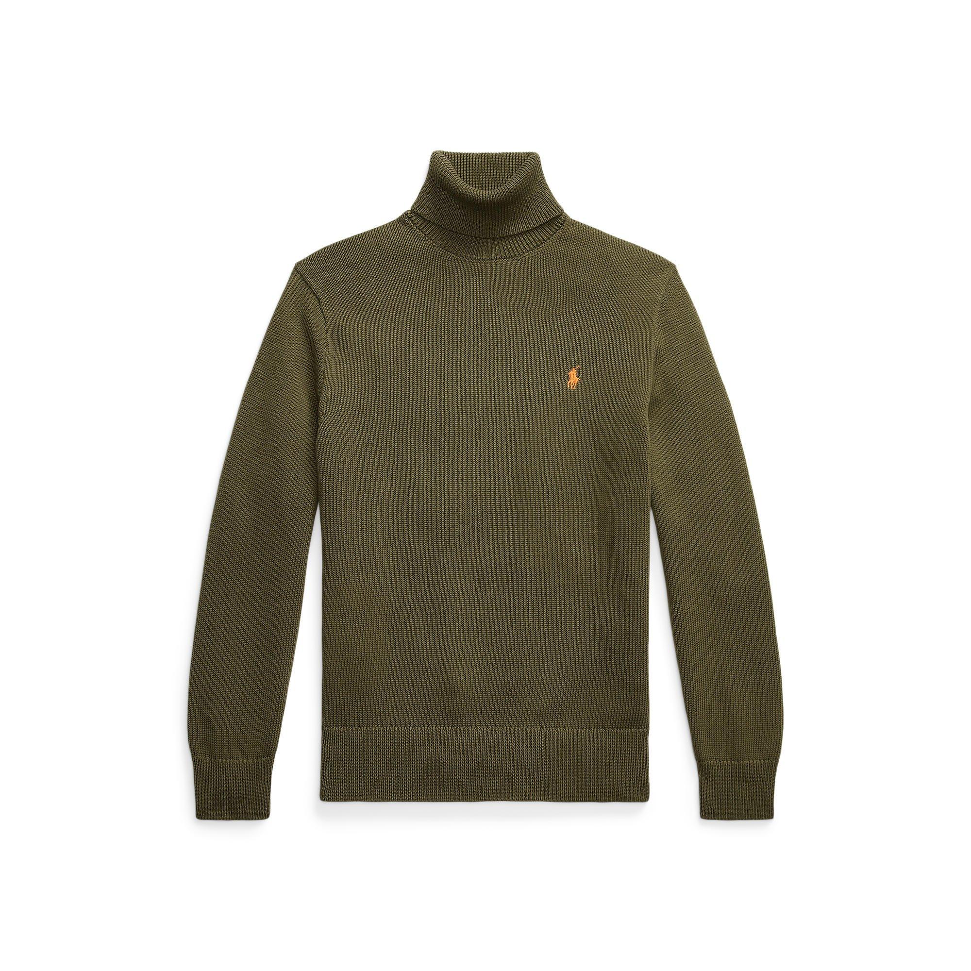 Shaker Knit Turtle Neck Jumper