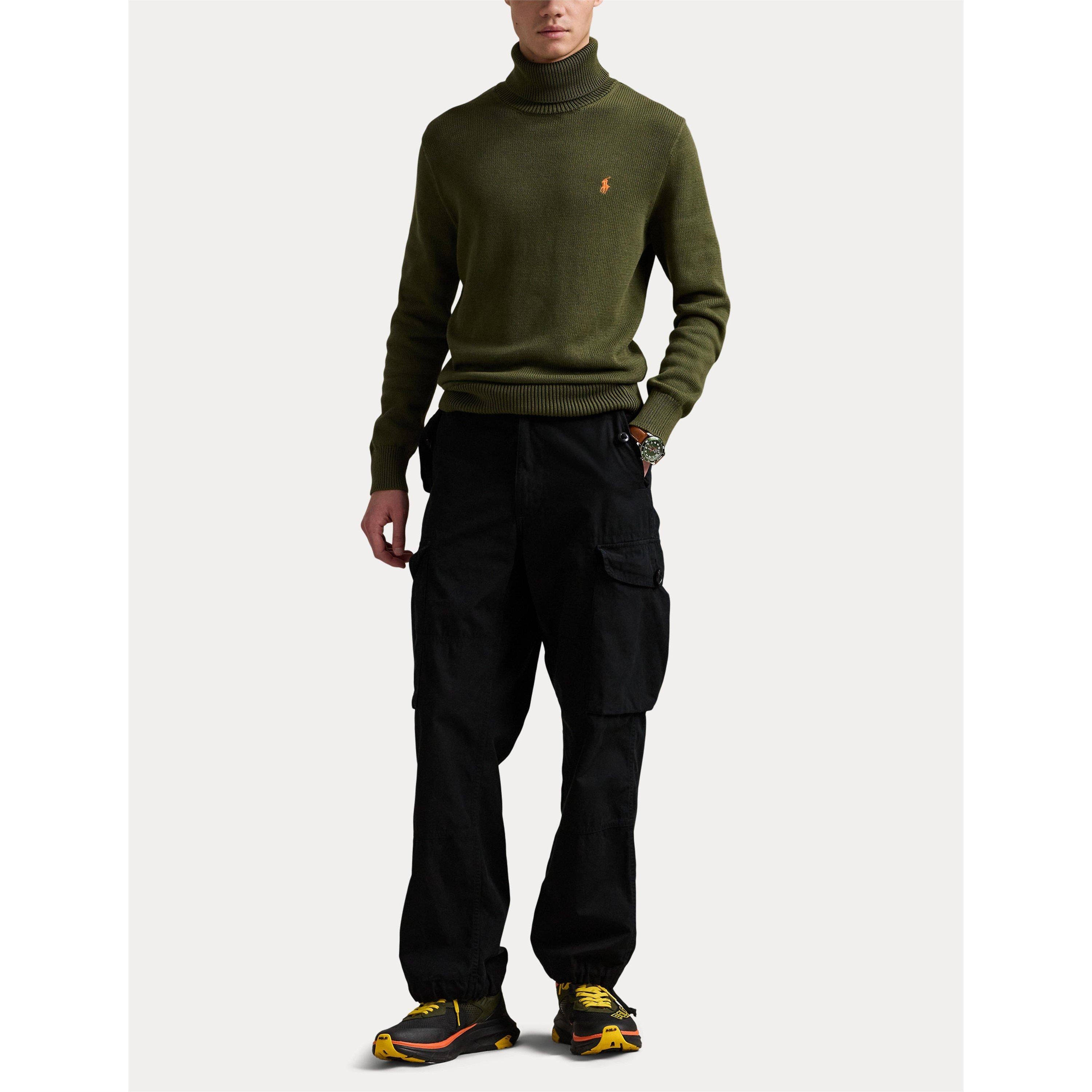 Shaker Knit Turtle Neck Jumper