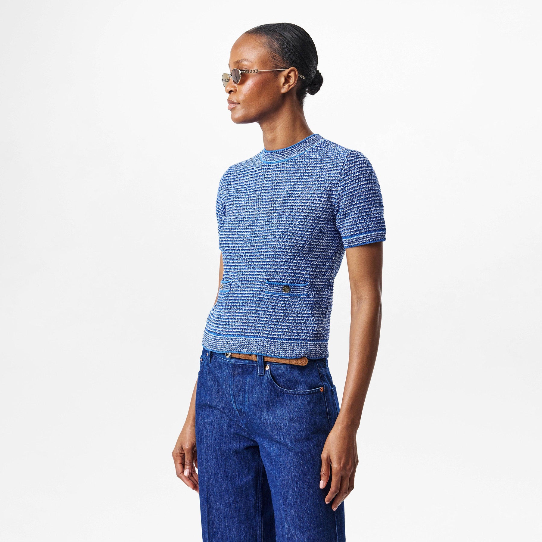 Crew Neck Knitted Jumper