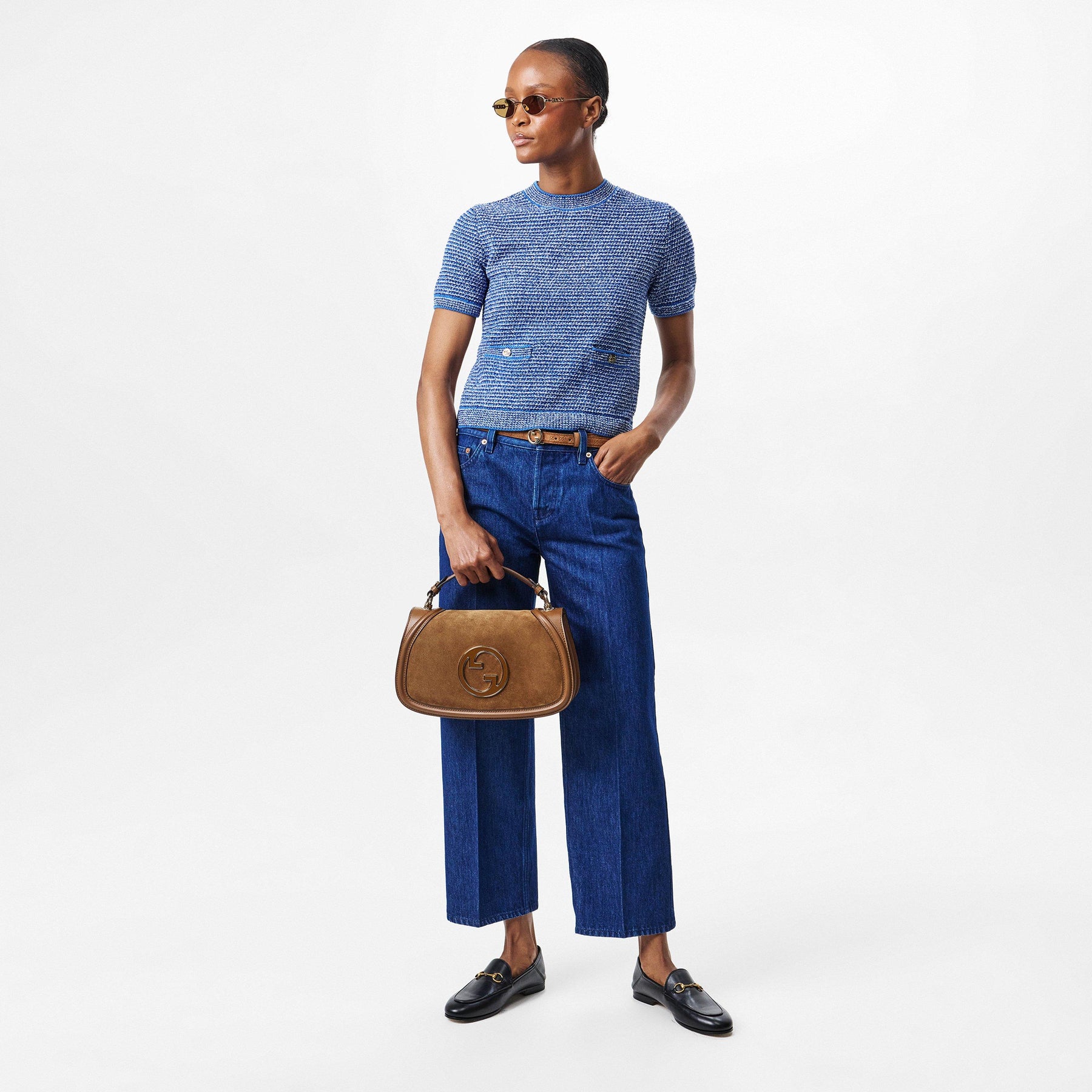 Crew Neck Knitted Jumper