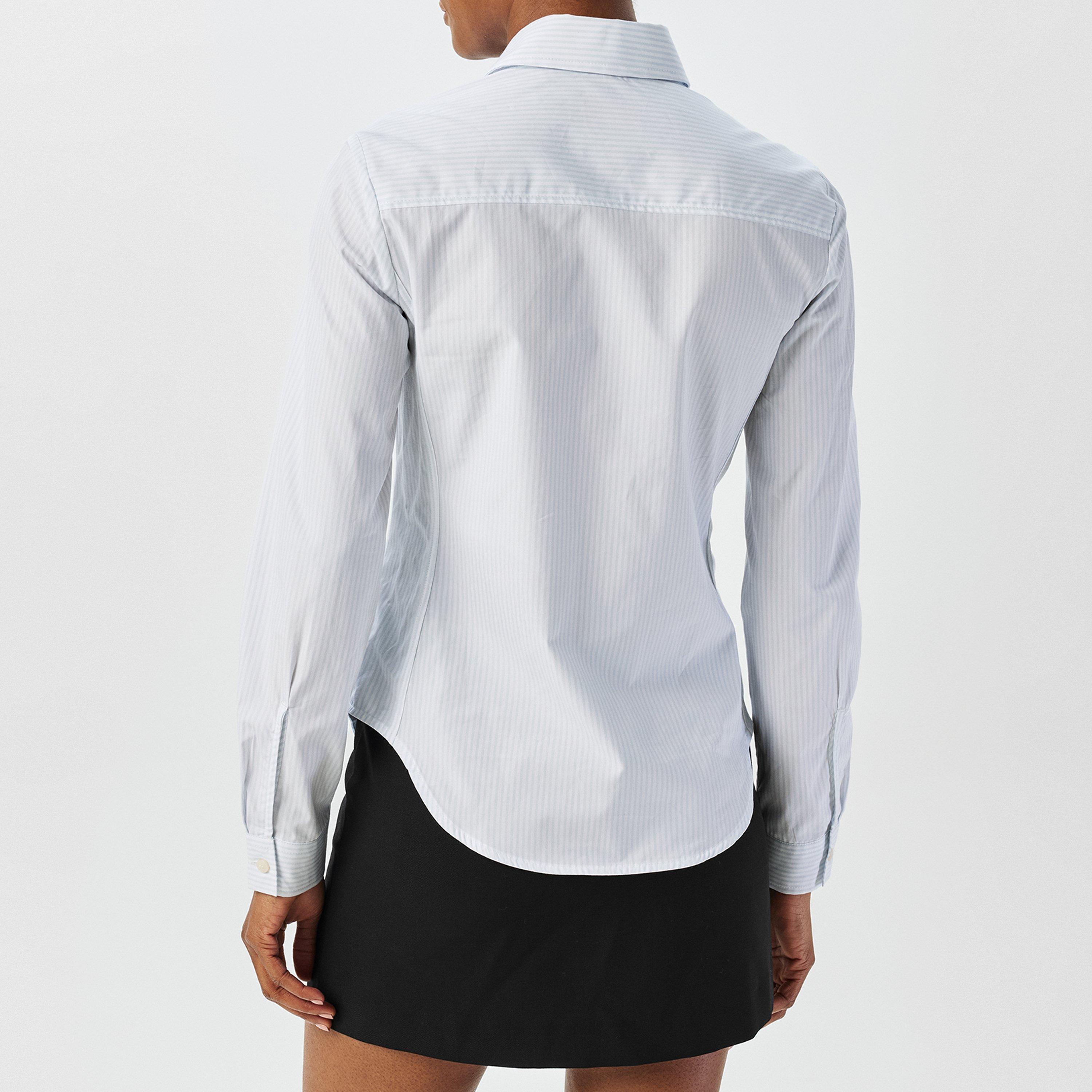 Women's Long-Sleeve Plain Shirt